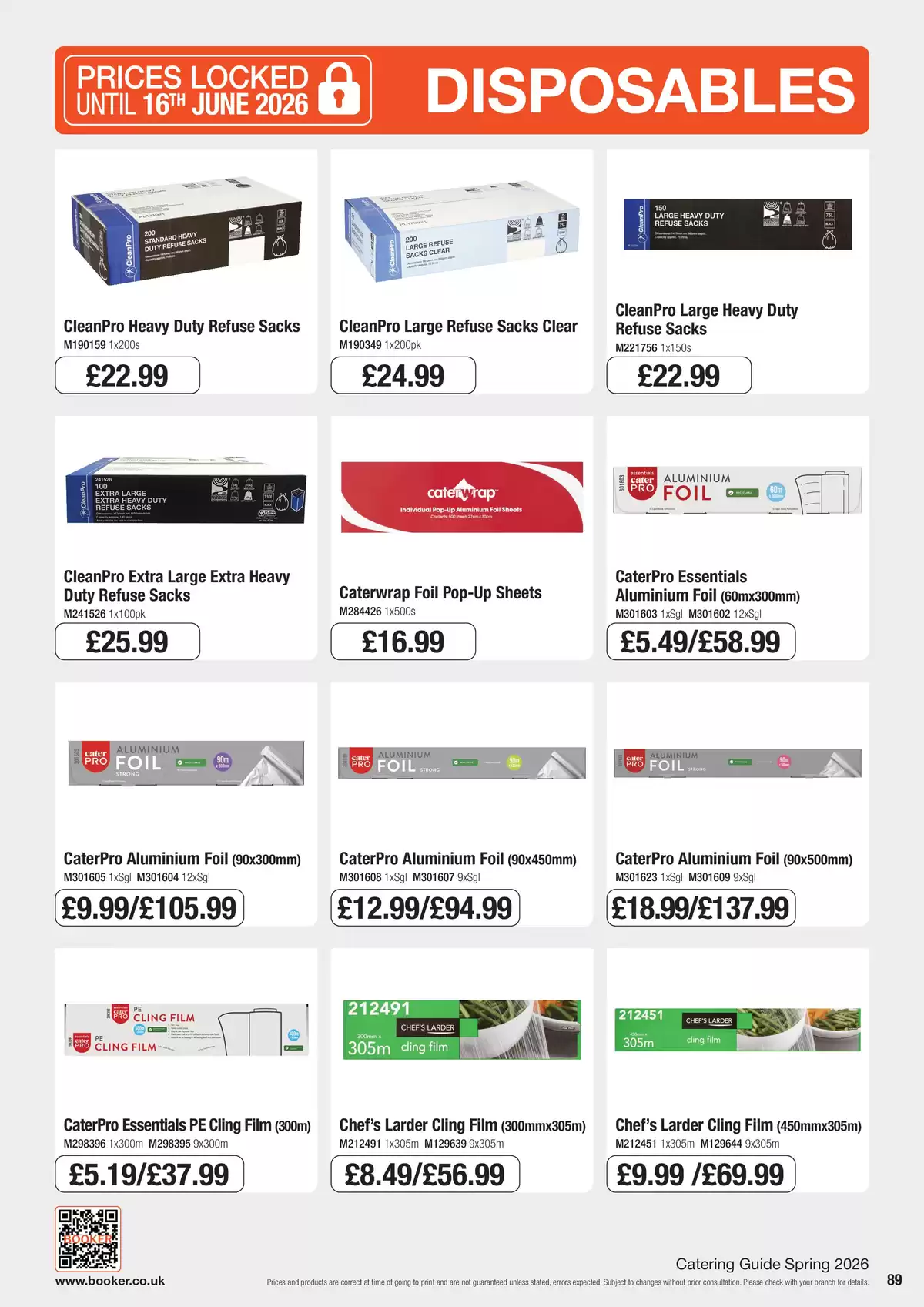 عروض جملة بوكر المملكة المتحدة من ٦ مارس حتى ١٦ يونيو ٢٠٢٦ جودة التحميص مضمونة - جملة بوكر - المملكة المتحدة - 6 مارس 2026 – 16 يونيو 2026 - صفحة 89