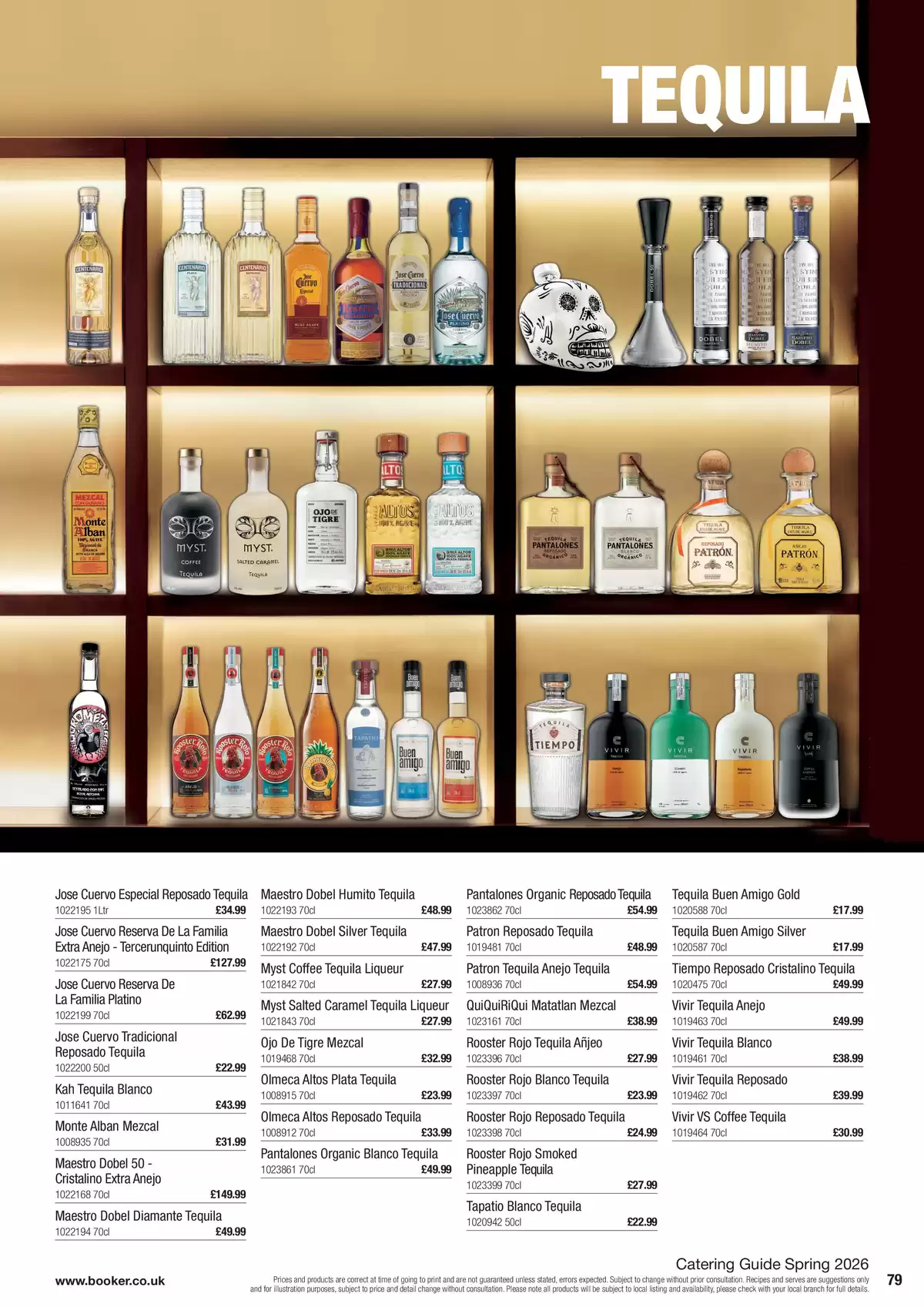 عروض جملة بوكر المملكة المتحدة من ٦ مارس حتى ١٦ يونيو ٢٠٢٦ جودة التحميص مضمونة - جملة بوكر - المملكة المتحدة - 6 مارس 2026 – 16 يونيو 2026 - صفحة 79