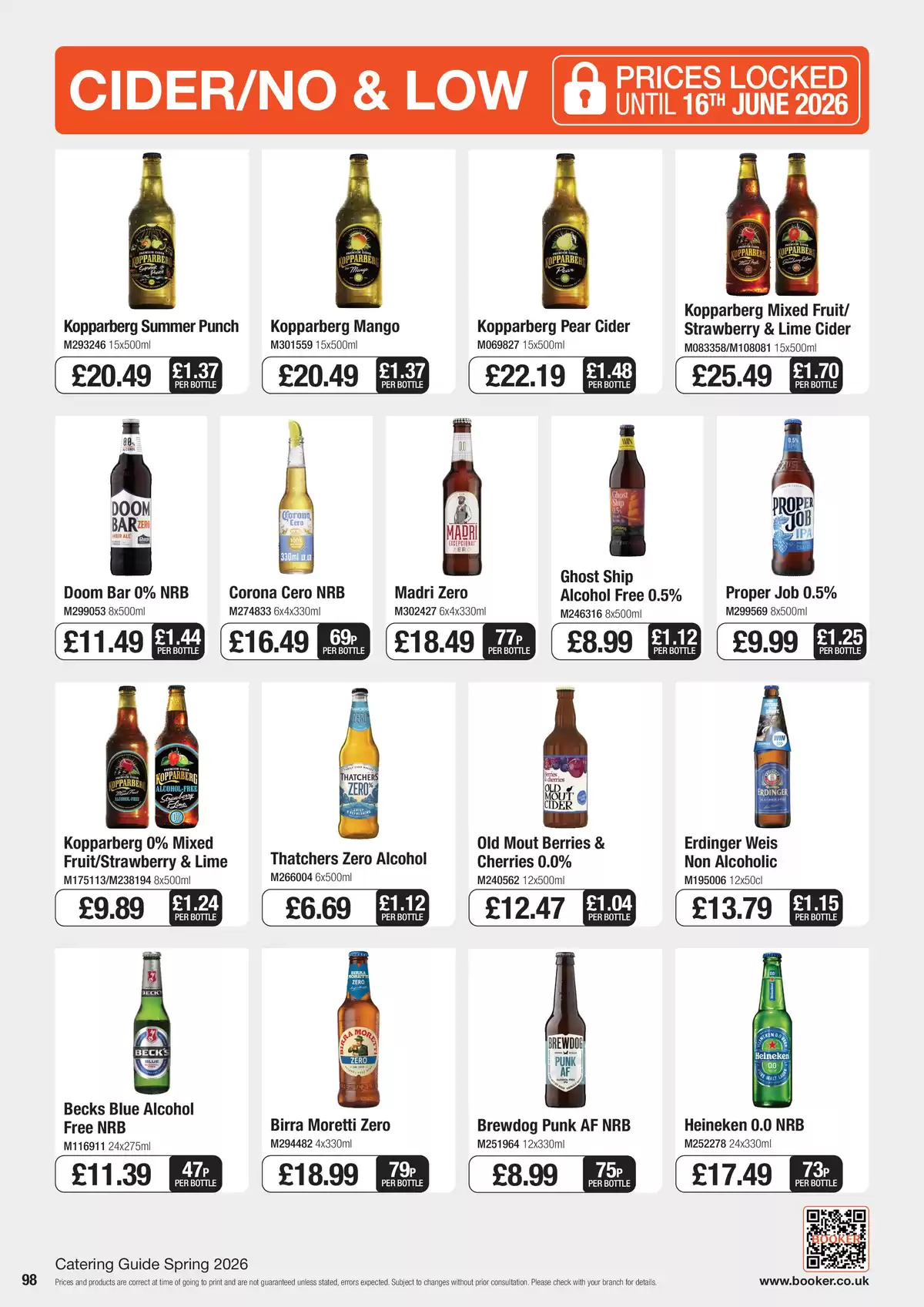 عروض جملة بوكر المملكة المتحدة من ٦ مارس حتى ١٦ يونيو ٢٠٢٦ جودة التحميص مضمونة - جملة بوكر - المملكة المتحدة - 6 مارس 2026 – 16 يونيو 2026 - صفحة 98