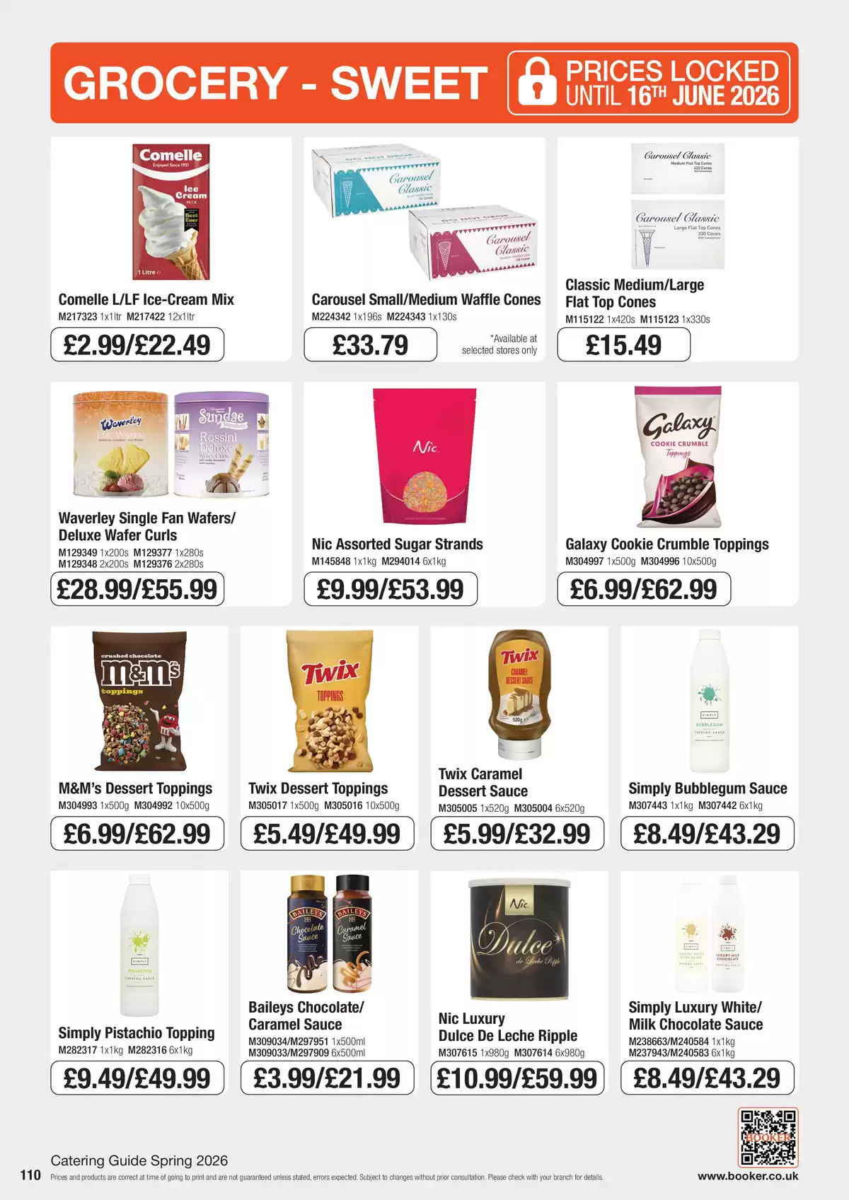 عروض جملة بوكر المملكة المتحدة من ٦ مارس حتى ١٦ يونيو ٢٠٢٦ جودة التحميص مضمونة - جملة بوكر - المملكة المتحدة - 6 مارس 2026 – 16 يونيو 2026 - صفحة 110