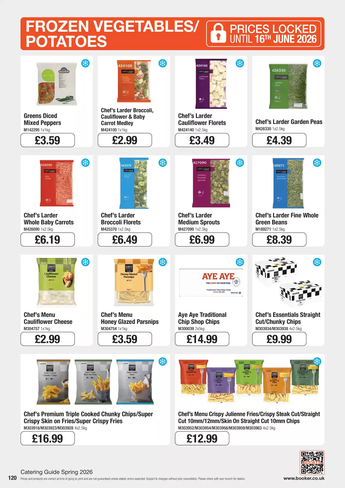 عروض جملة بوكر المملكة المتحدة من ٦ مارس حتى ١٦ يونيو ٢٠٢٦ جودة التحميص مضمونة - جملة بوكر - المملكة المتحدة - 6 مارس 2026 – 16 يونيو 2026 - صفحة 120