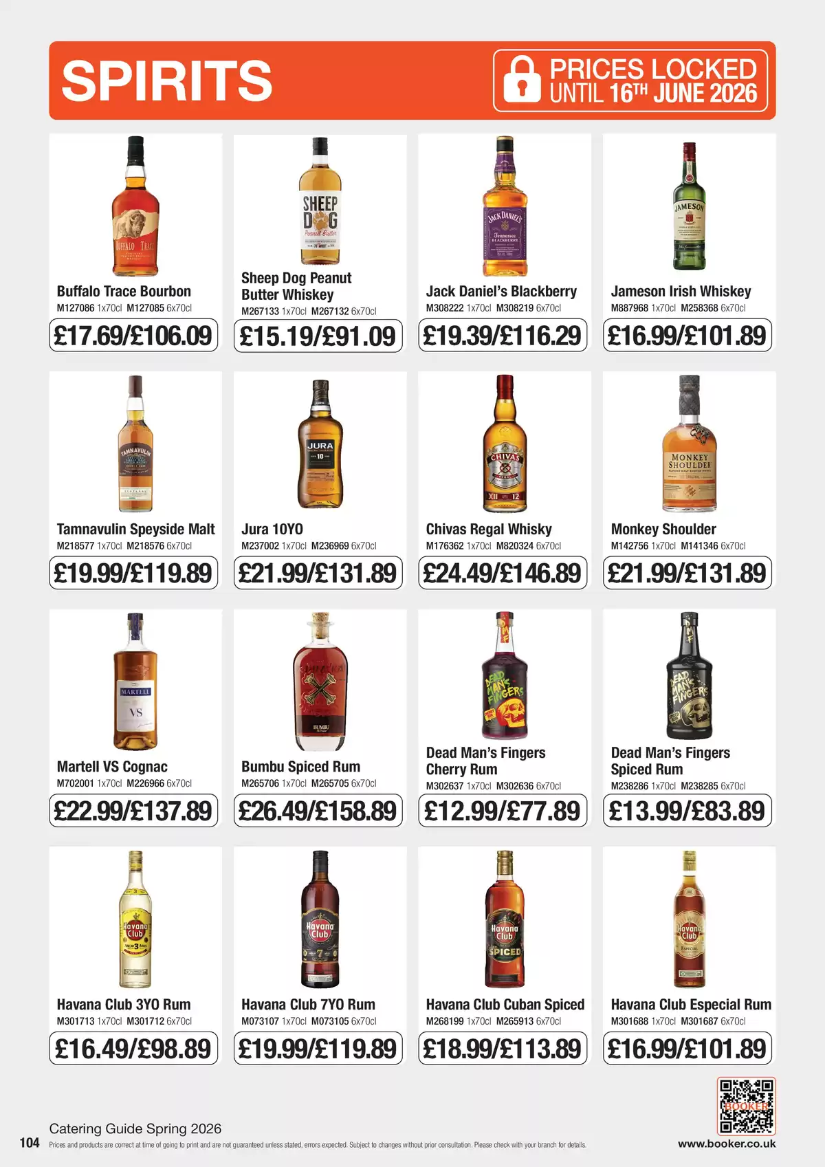 عروض جملة بوكر المملكة المتحدة من ٦ مارس حتى ١٦ يونيو ٢٠٢٦ جودة التحميص مضمونة - جملة بوكر - المملكة المتحدة - 6 مارس 2026 – 16 يونيو 2026 - صفحة 104