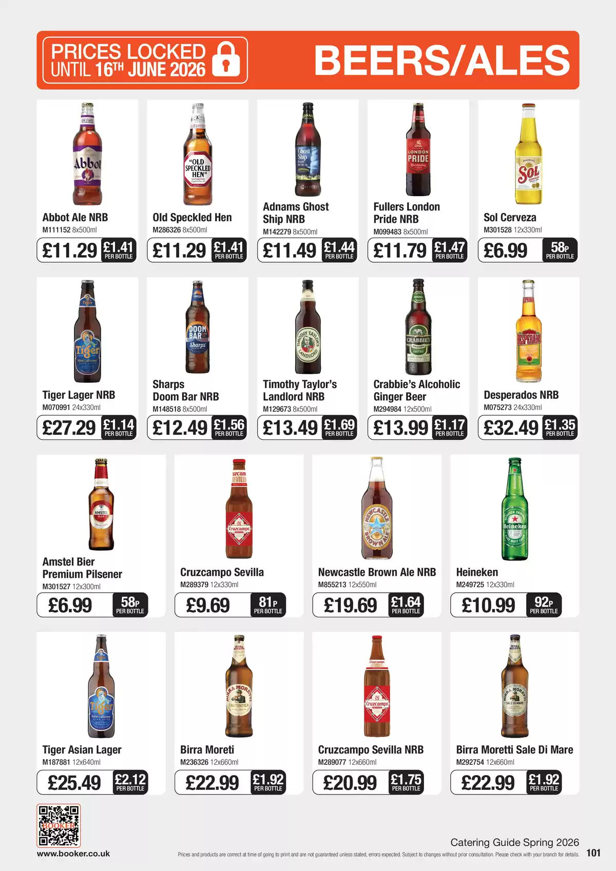 عروض جملة بوكر المملكة المتحدة من ٦ مارس حتى ١٦ يونيو ٢٠٢٦ جودة التحميص مضمونة - جملة بوكر - المملكة المتحدة - 6 مارس 2026 – 16 يونيو 2026 - صفحة 101