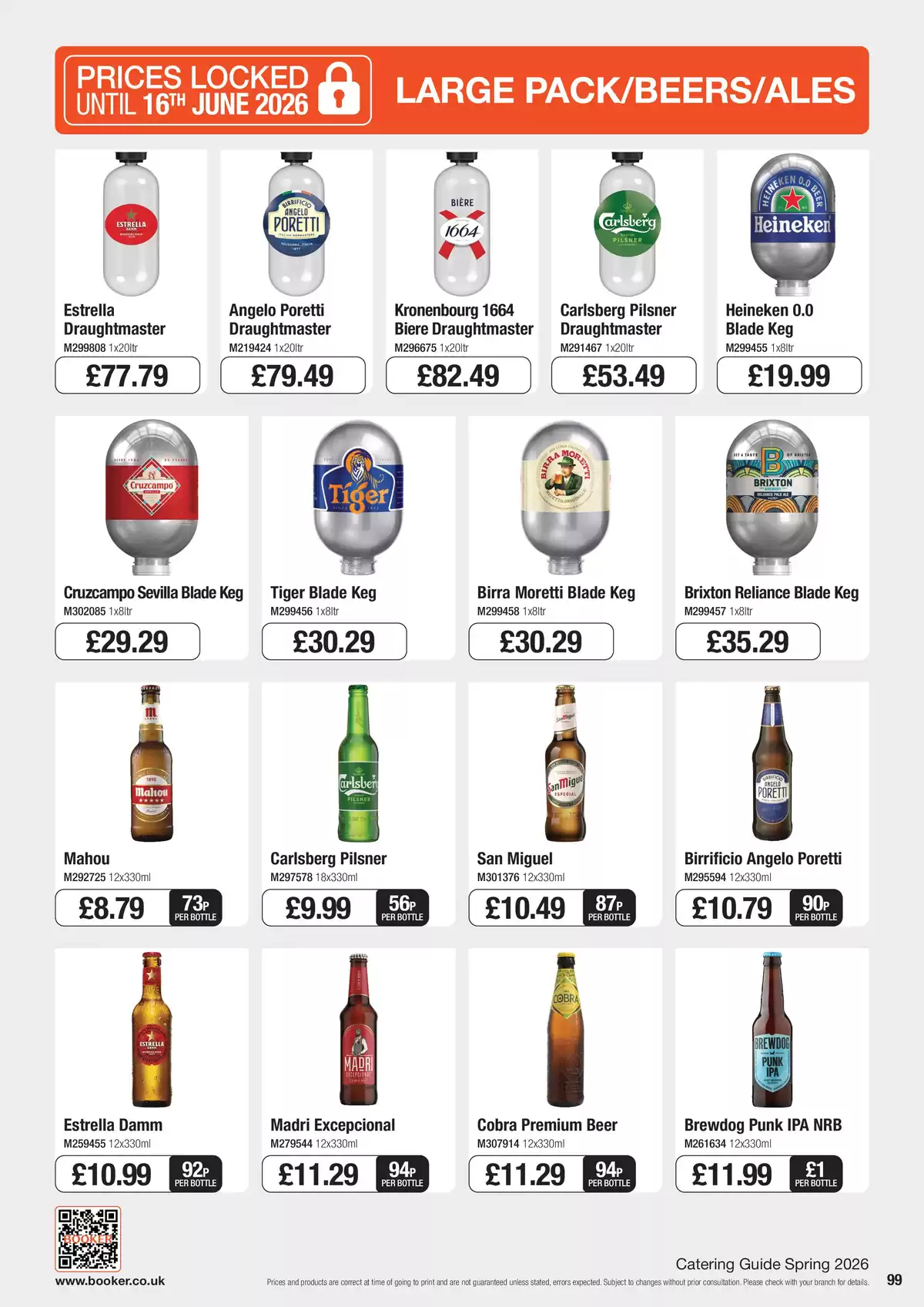 عروض جملة بوكر المملكة المتحدة من ٦ مارس حتى ١٦ يونيو ٢٠٢٦ جودة التحميص مضمونة - جملة بوكر - المملكة المتحدة - 6 مارس 2026 – 16 يونيو 2026 - صفحة 99