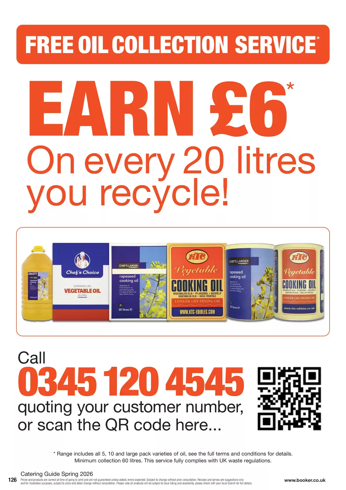 عروض جملة بوكر المملكة المتحدة من ٦ مارس حتى ١٦ يونيو ٢٠٢٦ جودة التحميص مضمونة - جملة بوكر - المملكة المتحدة - 6 مارس 2026 – 16 يونيو 2026 - صفحة 126