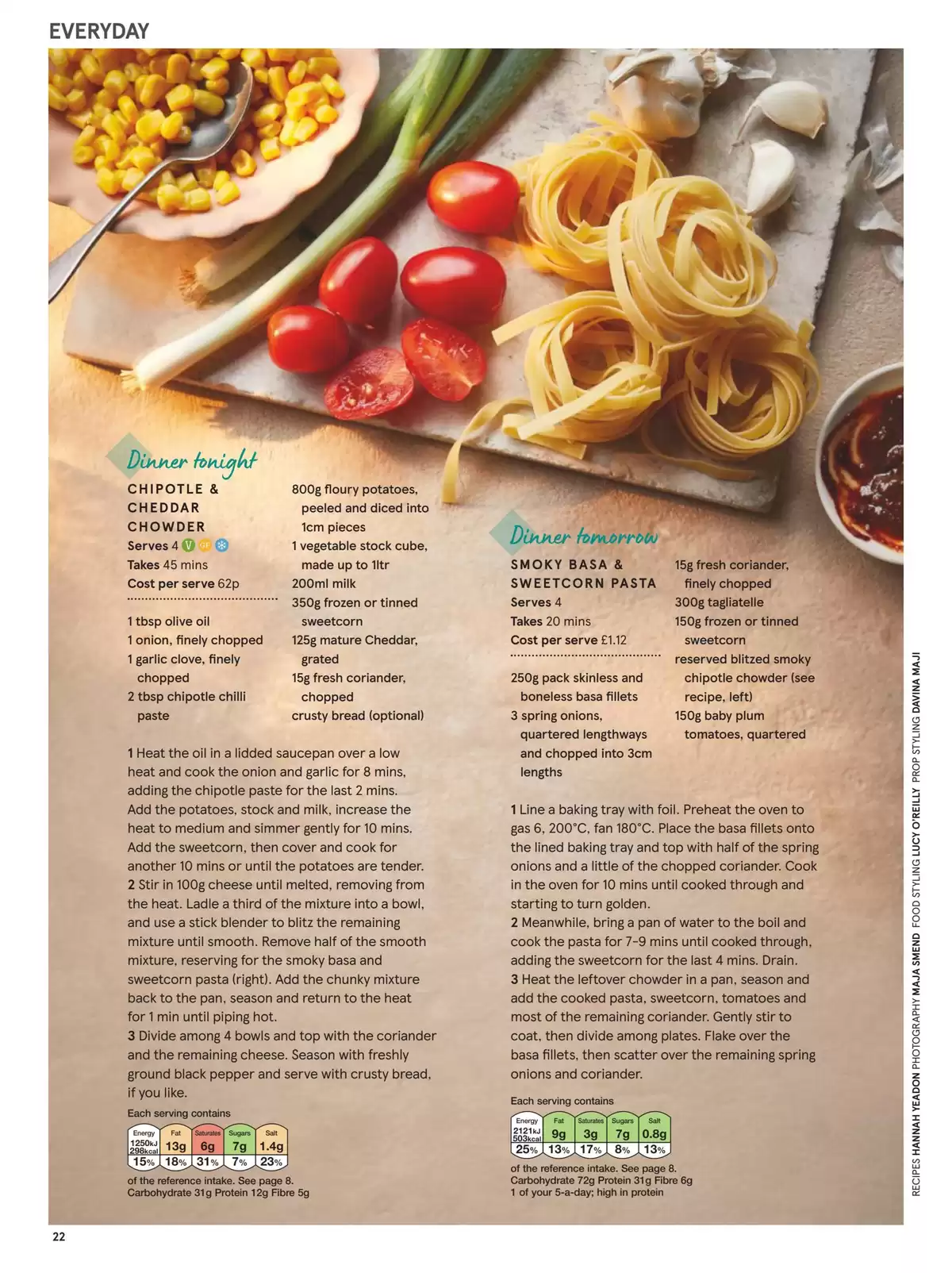 عروض تيسكو المملكة المتحدة من ١ حتى ٣١ مارس ٢٠٢٦ العروض الأسبوعية - تيسكو - المملكة المتحدة - 1 مارس 2026 – 31 مارس 2026 - صفحة 22