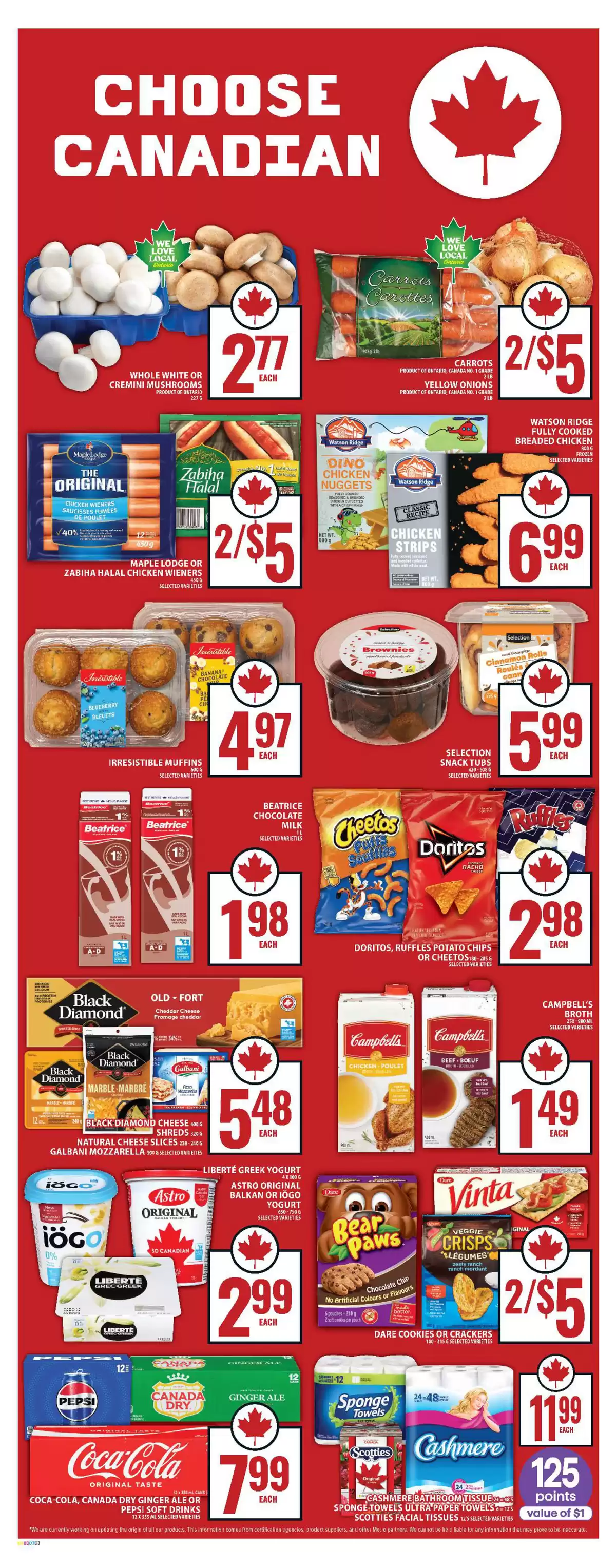 Offres Food Basics Canada de 19 à 25 mars 2026 Toujours plus pour moins