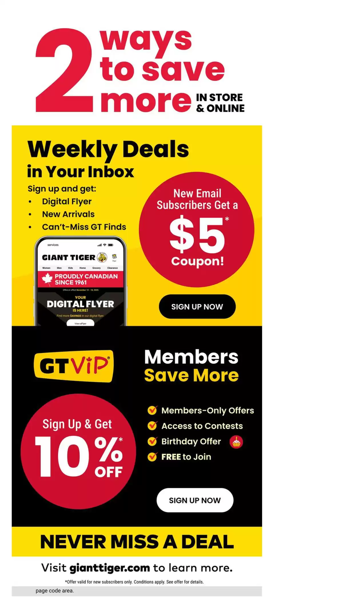 Offres Giant Tiger Canada de 18 à 24 mars 2026 Le bas prix est ce que nous faisons