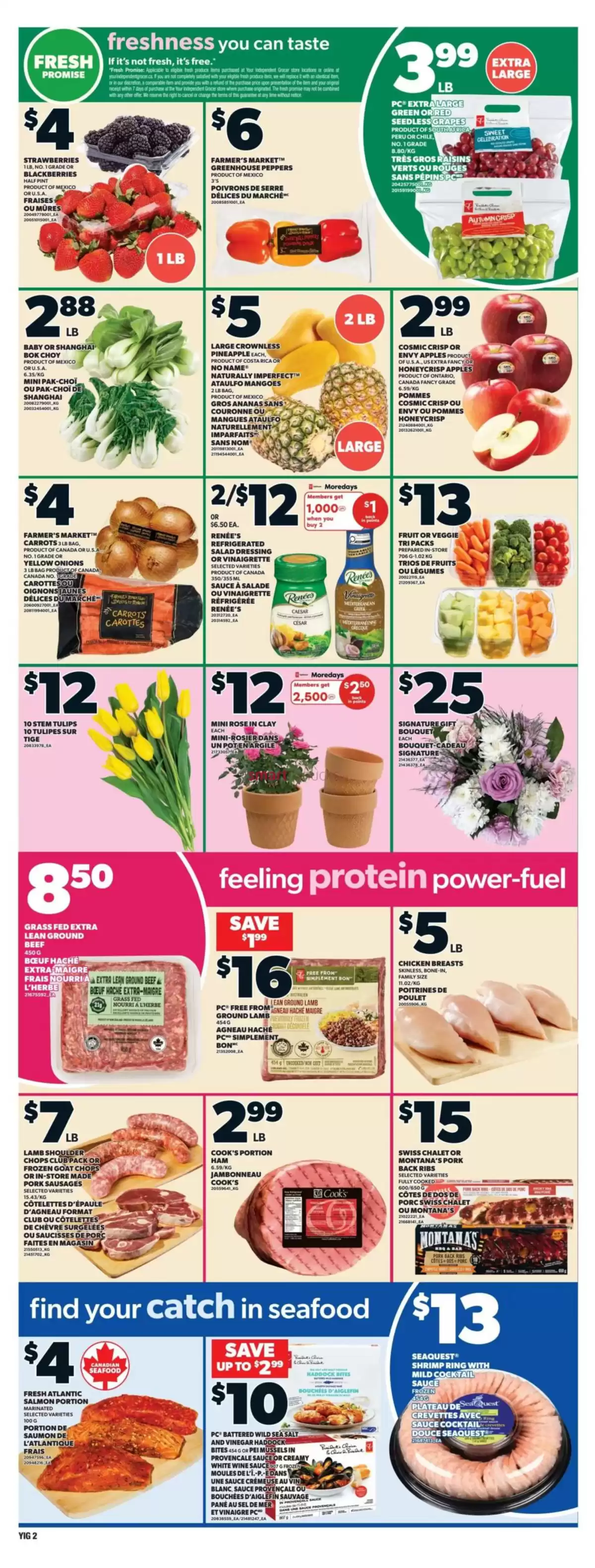 Offres Independent Grocer Canada de 19 à 25 mars 2026 Nouvelles offres à découvrir