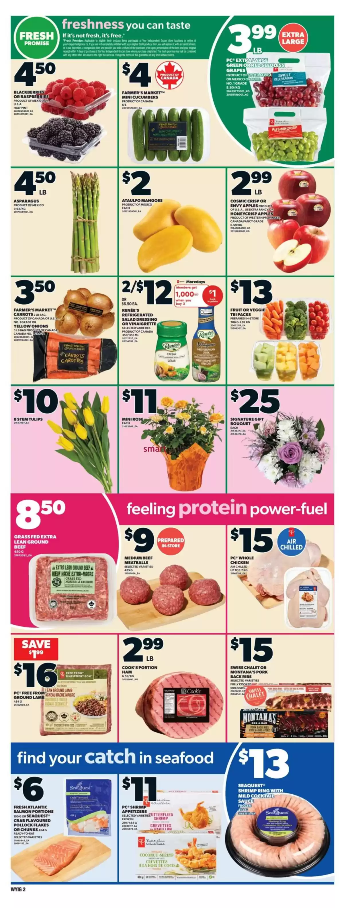 Offres Independent Grocer Canada de 19 à 25 mars 2026 Prospectus hebdomadaire de l'épicerie indépendante