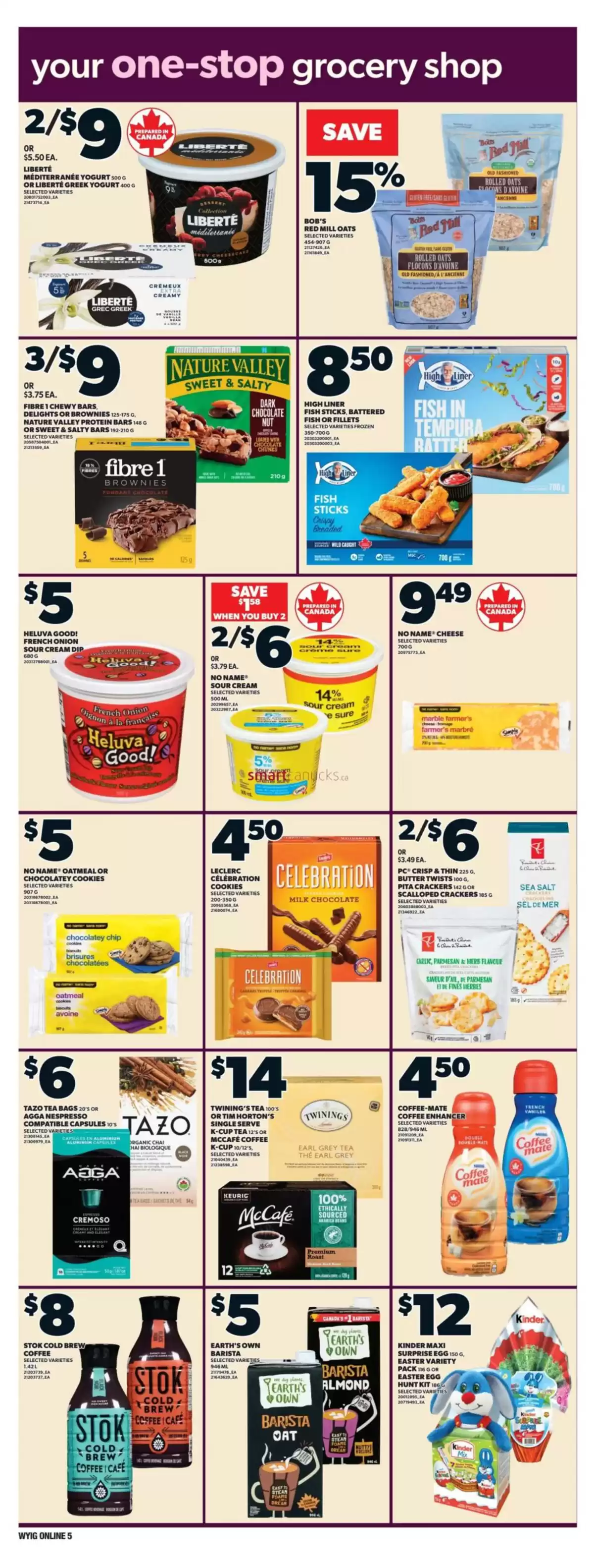 Offres Independent Grocer Canada de 19 à 25 mars 2026 Prospectus hebdomadaire de l'épicerie indépendante