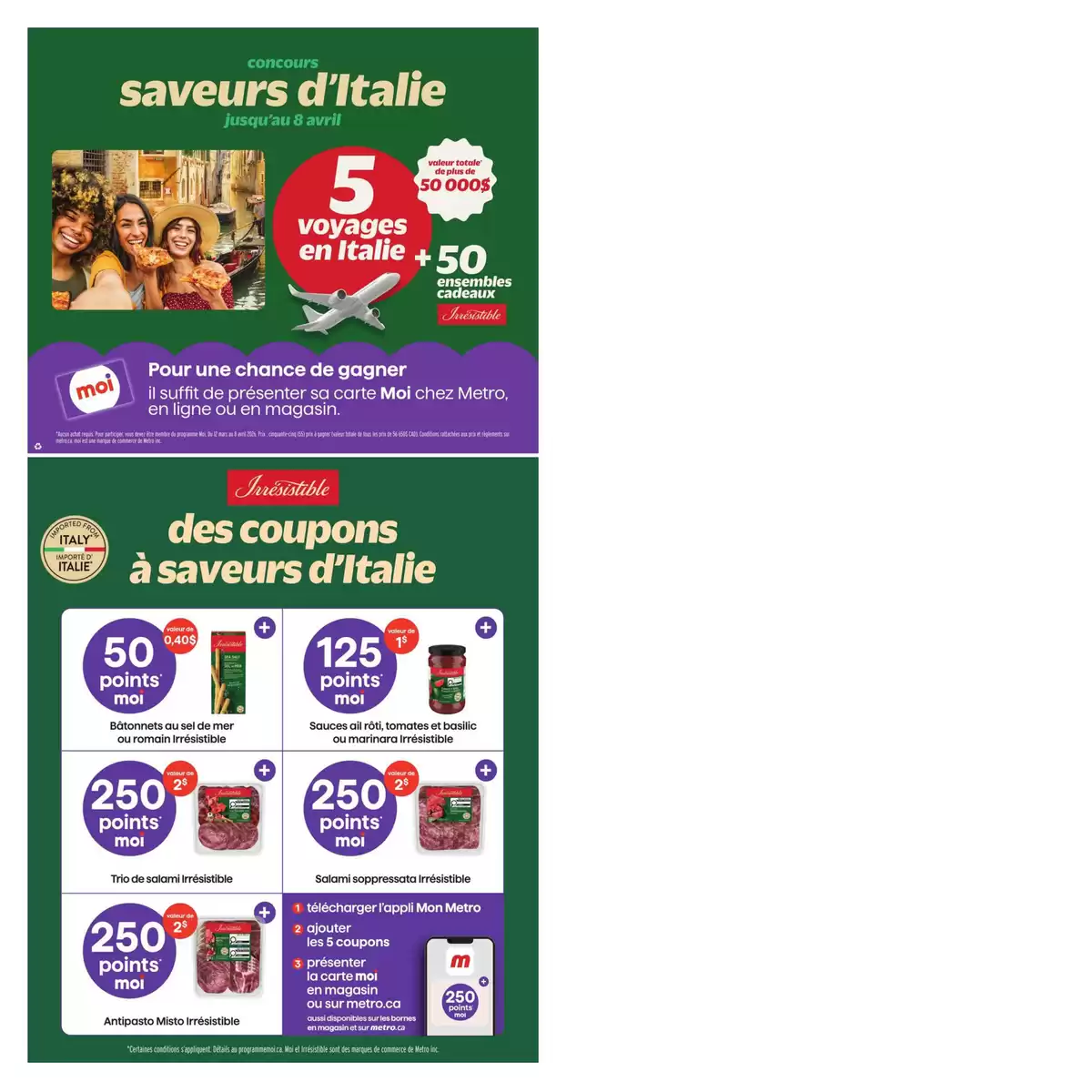 Metro supermarket Canada offers from 19 to 25 March 2026 Discounts and promotions