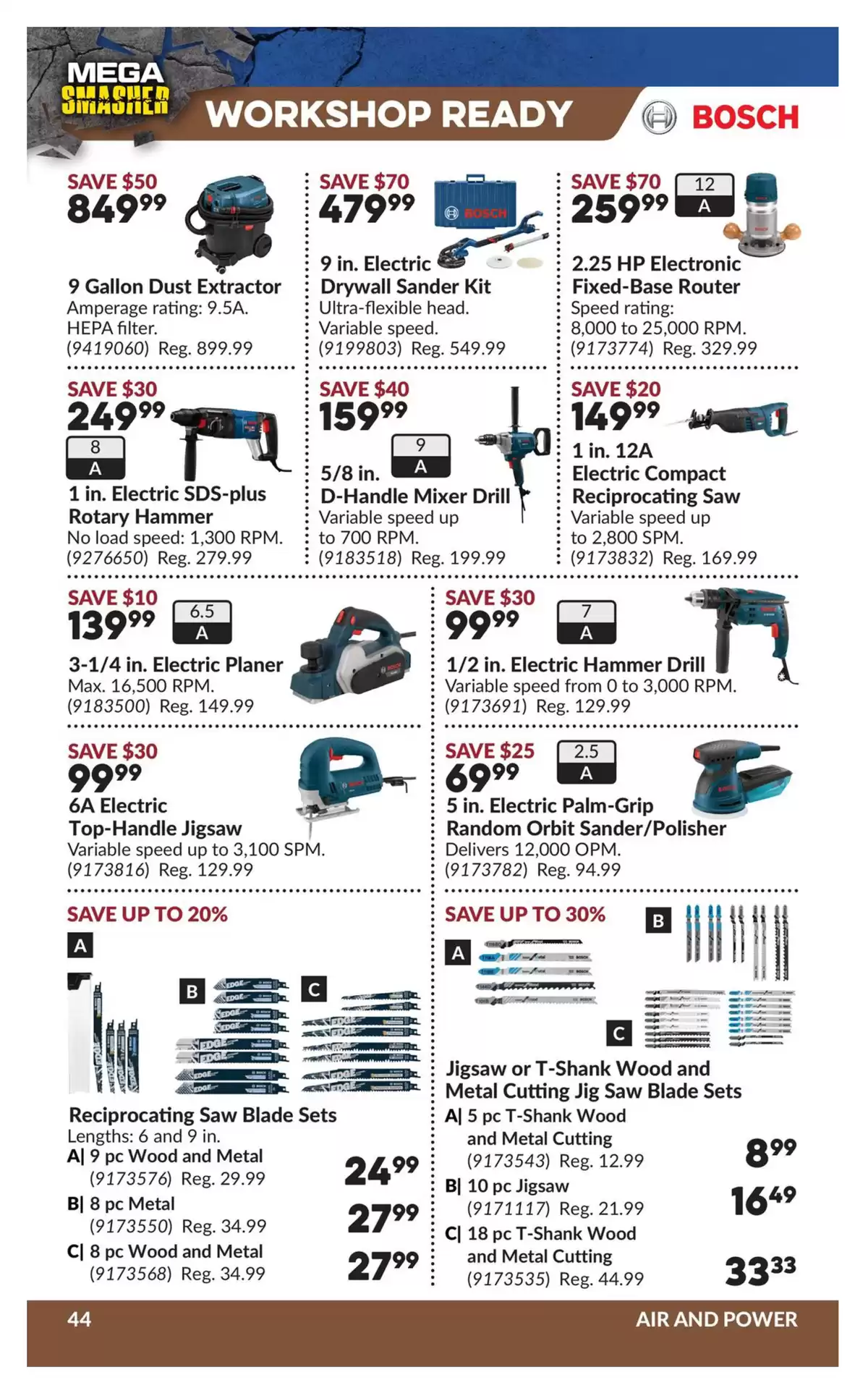 Ofertas de Princess Auto Canadá de 10 a 22 marzo 2026 Ofertas Mega Smasher