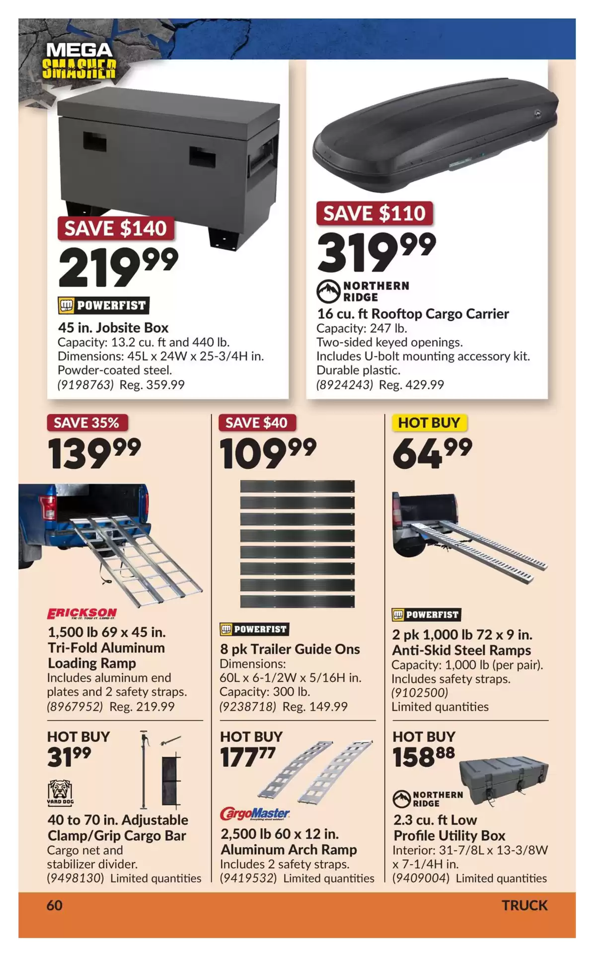 Ofertas de Princess Auto Canadá de 10 a 22 marzo 2026 Ofertas Mega Smasher