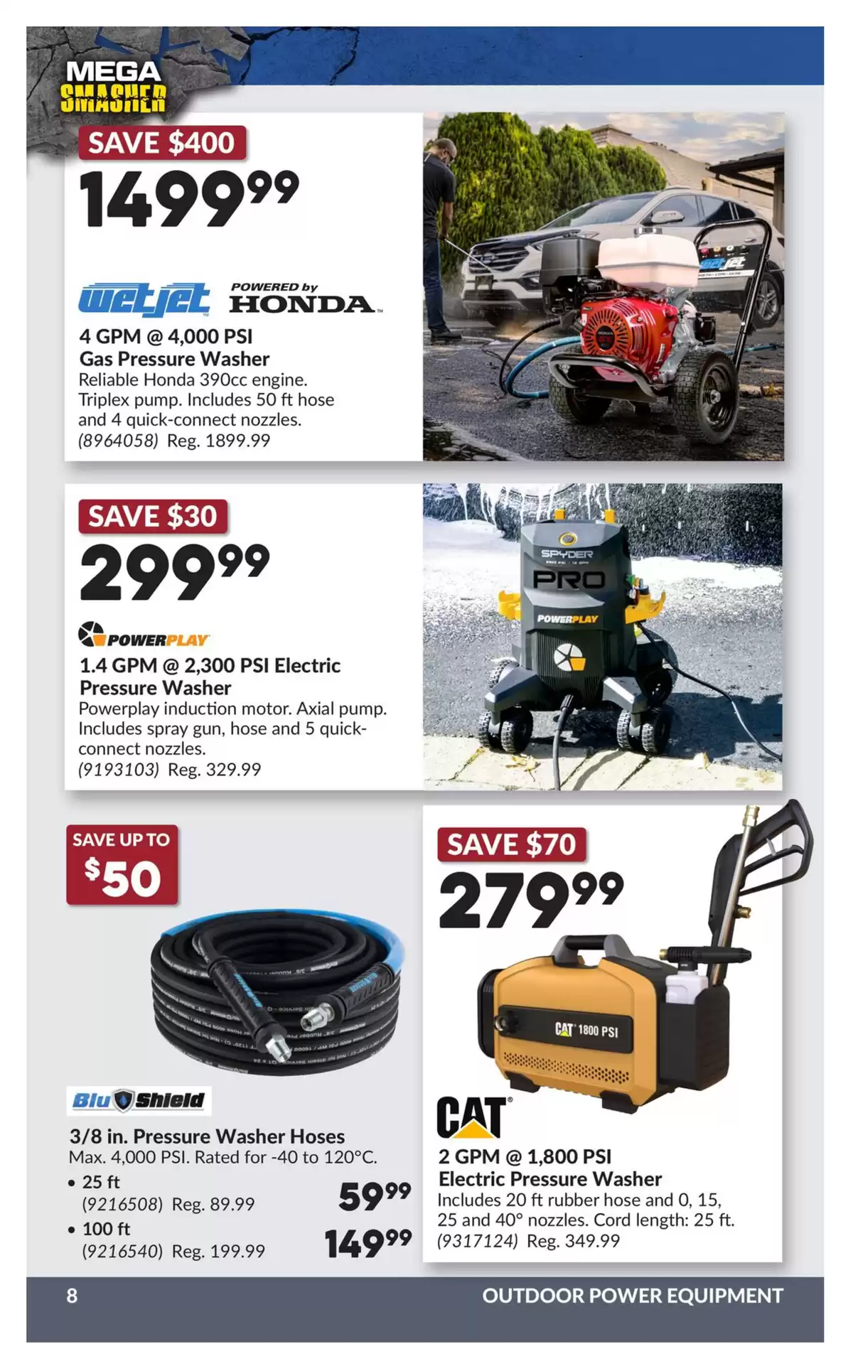 Ofertas de Princess Auto Canadá de 10 a 22 marzo 2026 Ofertas Mega Smasher