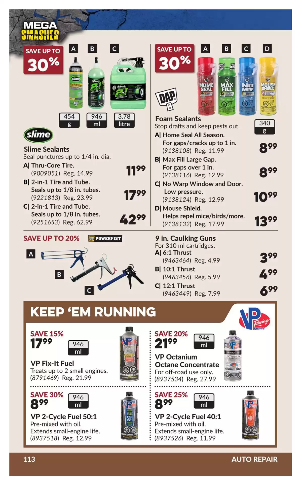 Ofertas de Princess Auto Canadá de 10 a 22 marzo 2026 Ofertas Mega Smasher