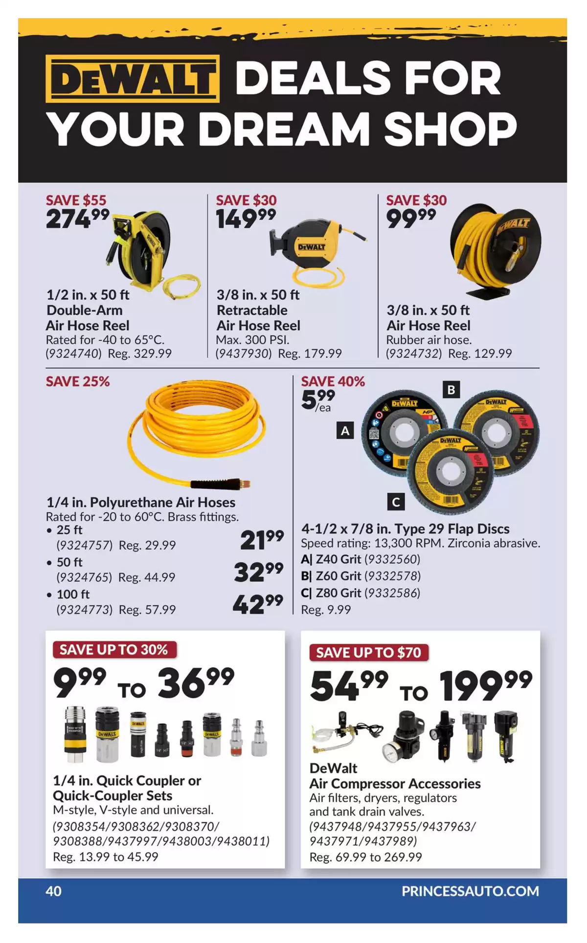 Ofertas de Princess Auto Canadá de 10 a 22 marzo 2026 Ofertas Mega Smasher