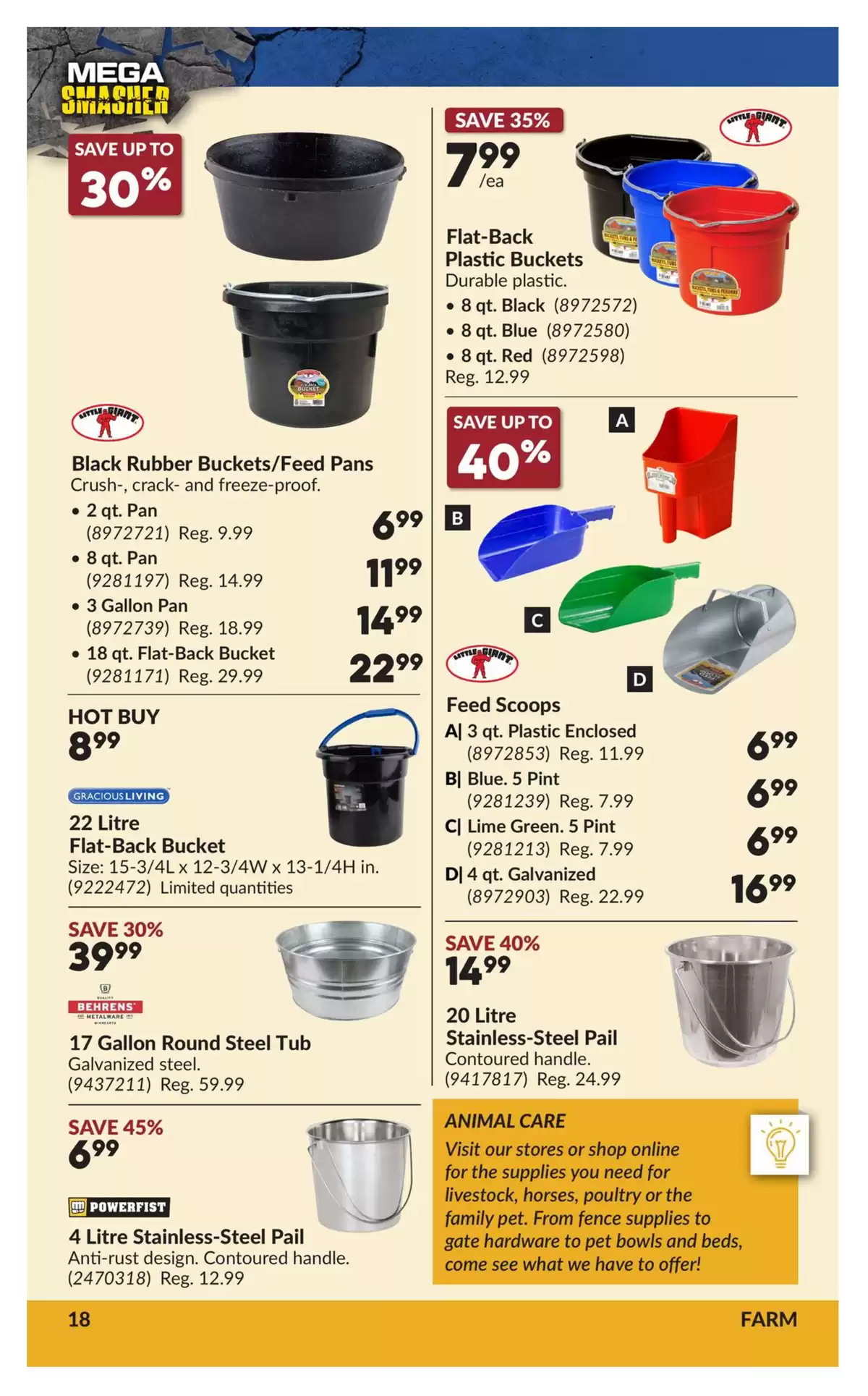 Ofertas de Princess Auto Canadá de 10 a 22 marzo 2026 Ofertas Mega Smasher