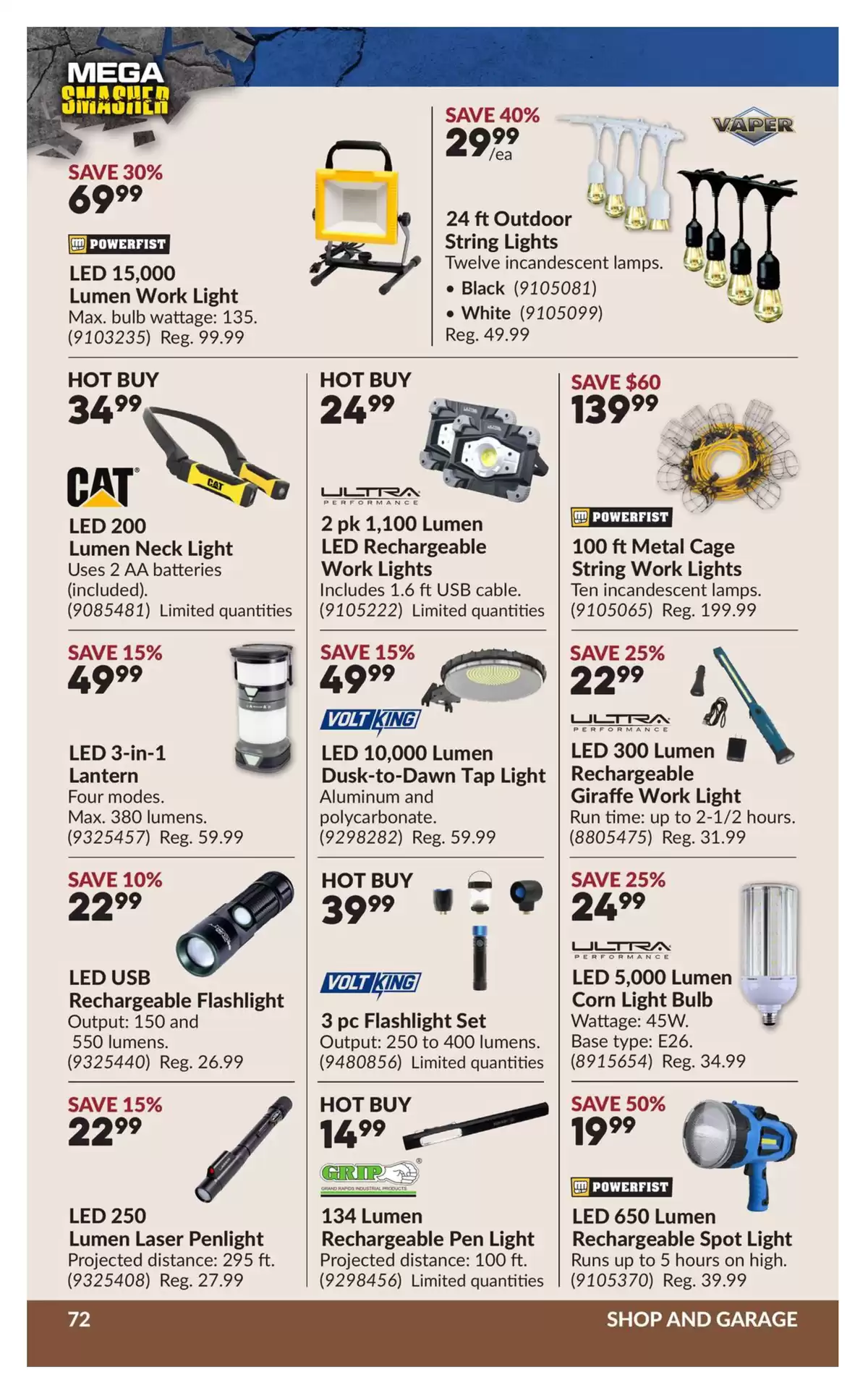 Ofertas de Princess Auto Canadá de 10 a 22 marzo 2026 Ofertas Mega Smasher