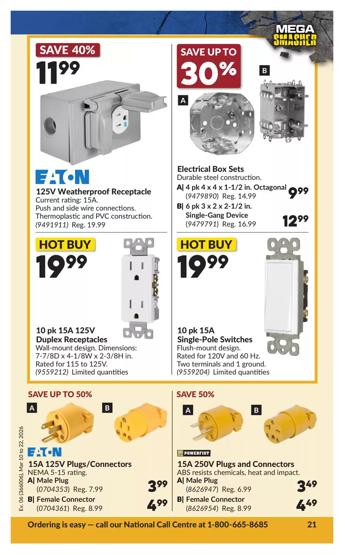 Ofertas de Princess Auto Canadá de 10 a 22 marzo 2026 Ofertas Mega Smasher