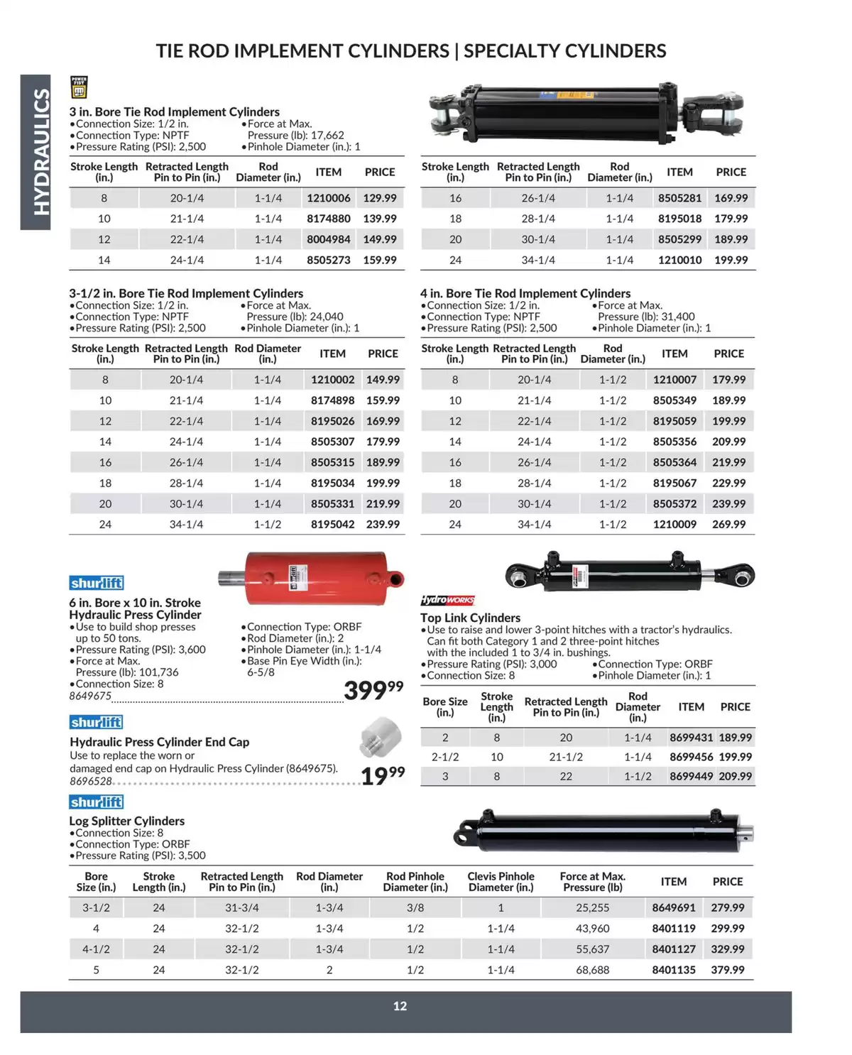 Princess Auto Canada offers from 16 April 2025 to 16 April 2026 Hydraulics Deals