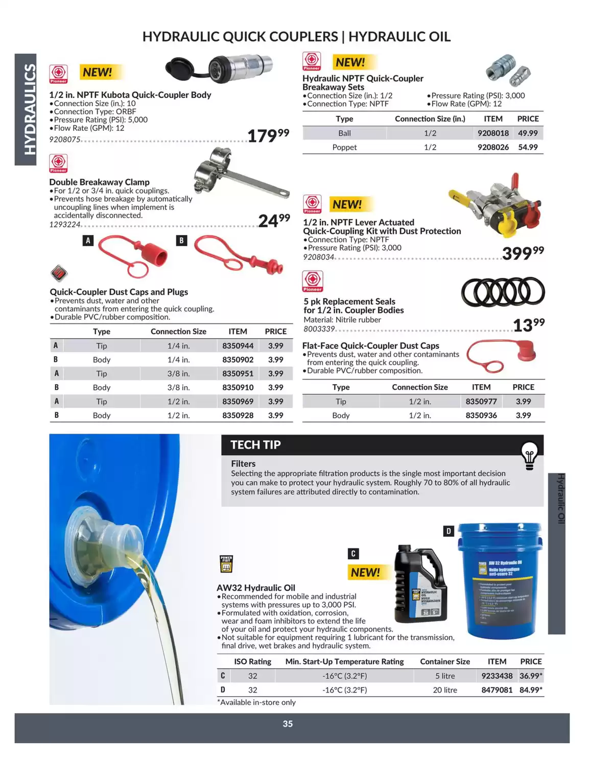 Princess Auto Canada offers from 16 April 2025 to 16 April 2026 Hydraulics Deals