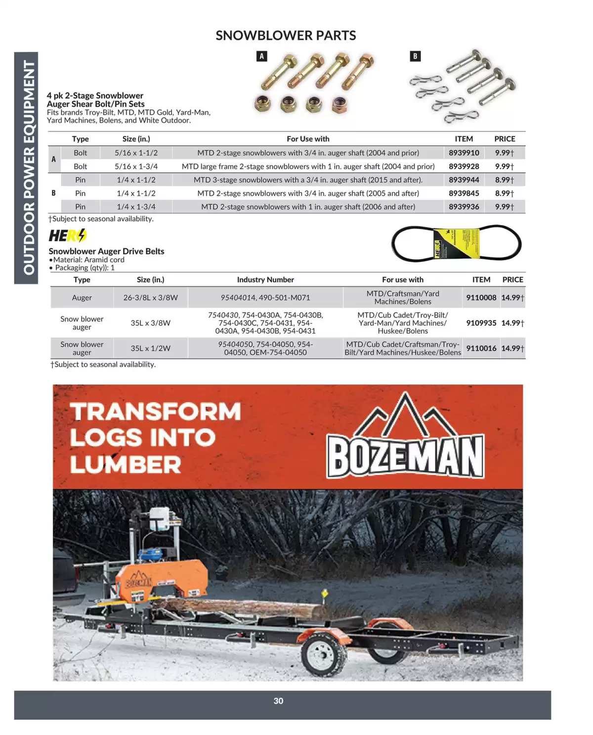 Princess Auto Canada offers from 16 April 2025 to 16 April 2026 OUTDOOR POWER EQUIPMENT DEALS