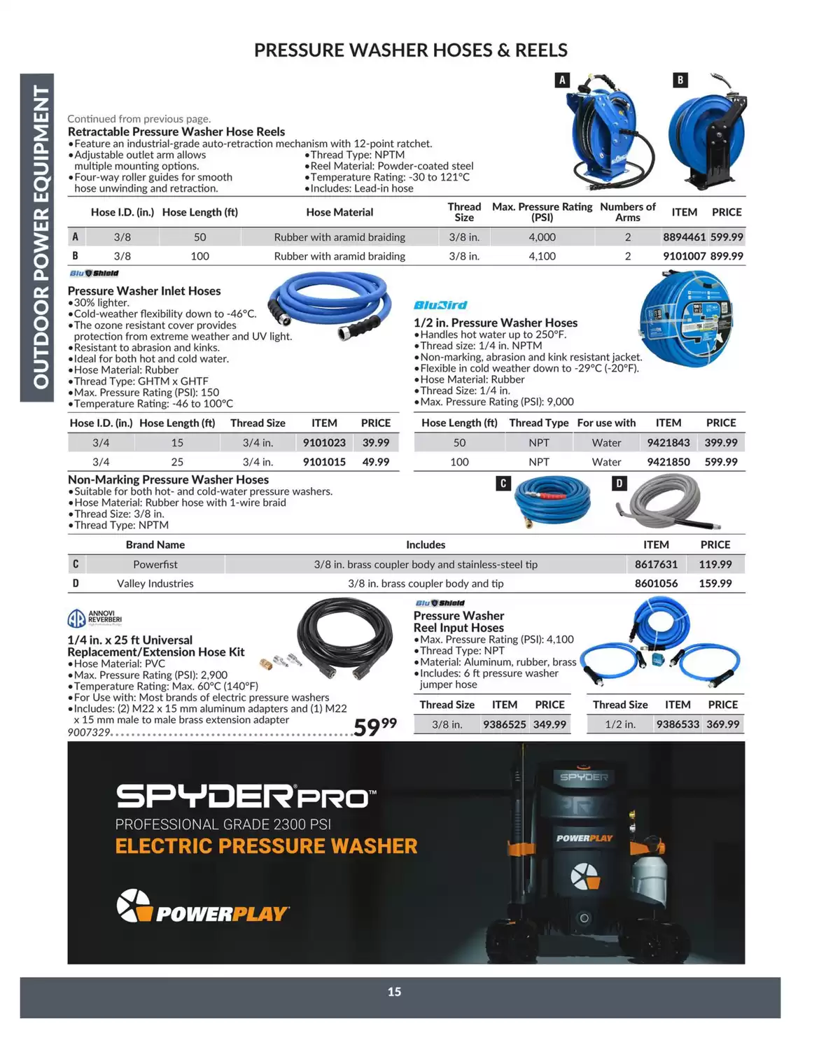 Princess Auto Canada offers from 16 April 2025 to 16 April 2026 OUTDOOR POWER EQUIPMENT DEALS