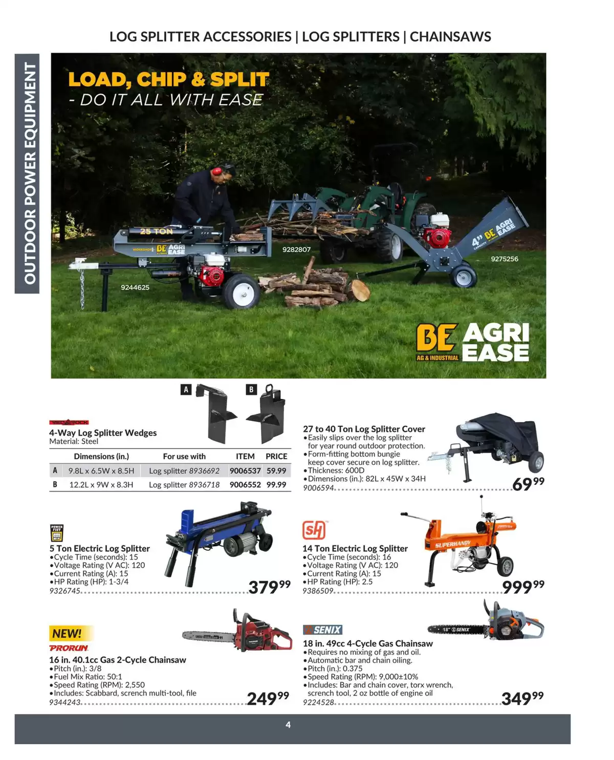 Princess Auto Canada offers from 16 April 2025 to 16 April 2026 OUTDOOR POWER EQUIPMENT DEALS