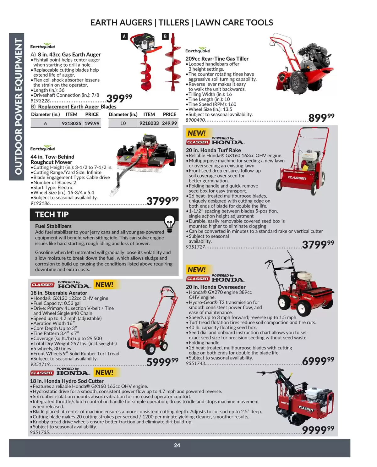 Princess Auto Canada offers from 16 April 2025 to 16 April 2026 OUTDOOR POWER EQUIPMENT DEALS