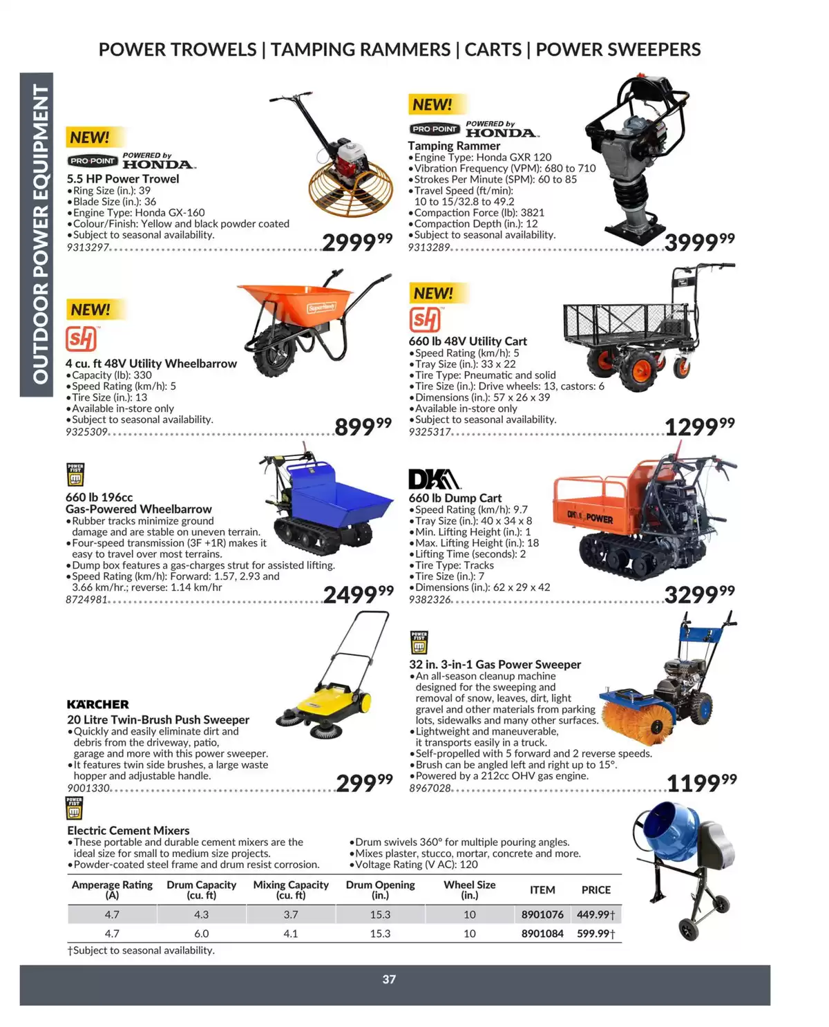 Princess Auto Canada offers from 16 April 2025 to 16 April 2026 OUTDOOR POWER EQUIPMENT DEALS