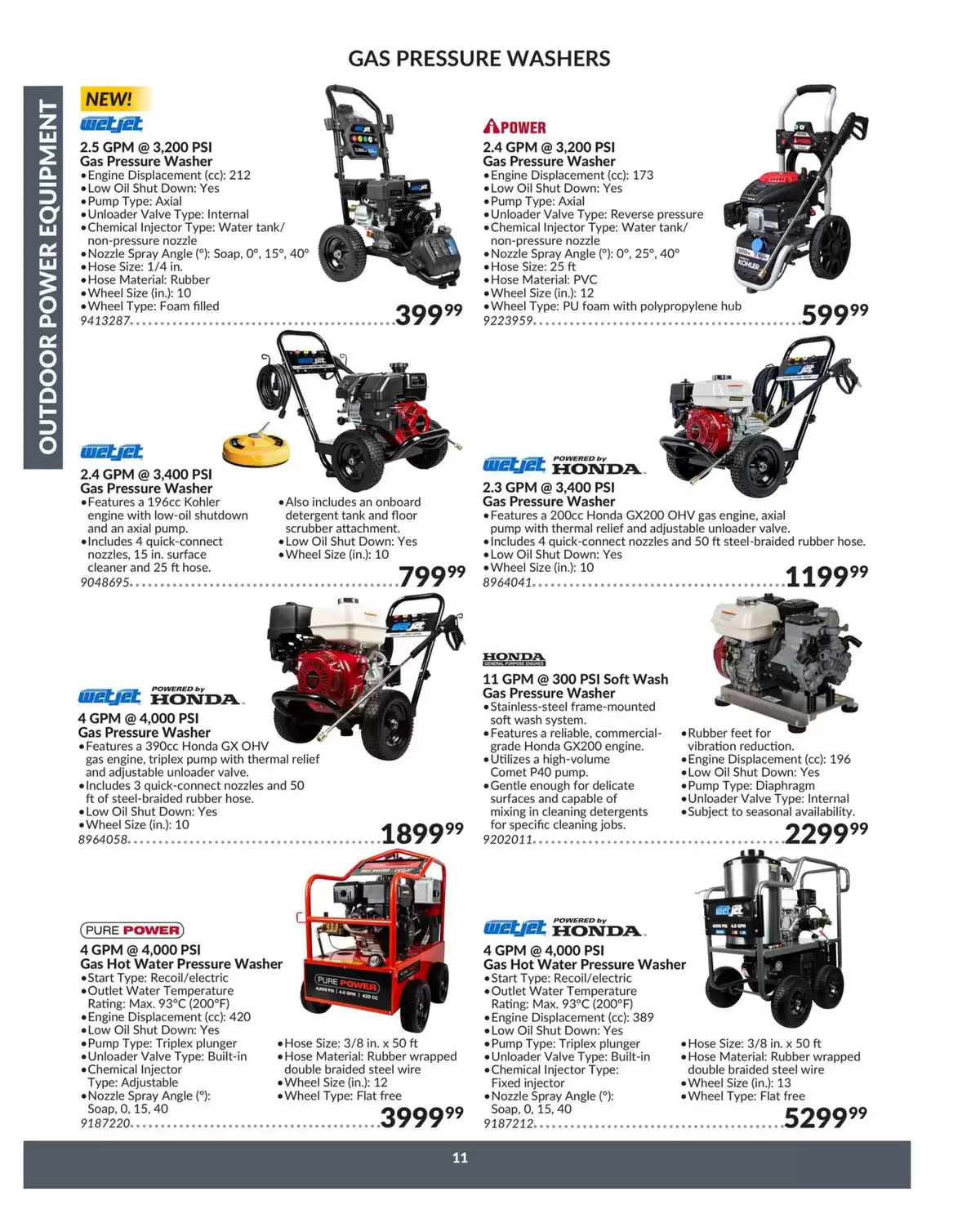 Princess Auto Canada offers from 16 April 2025 to 16 April 2026 OUTDOOR POWER EQUIPMENT DEALS