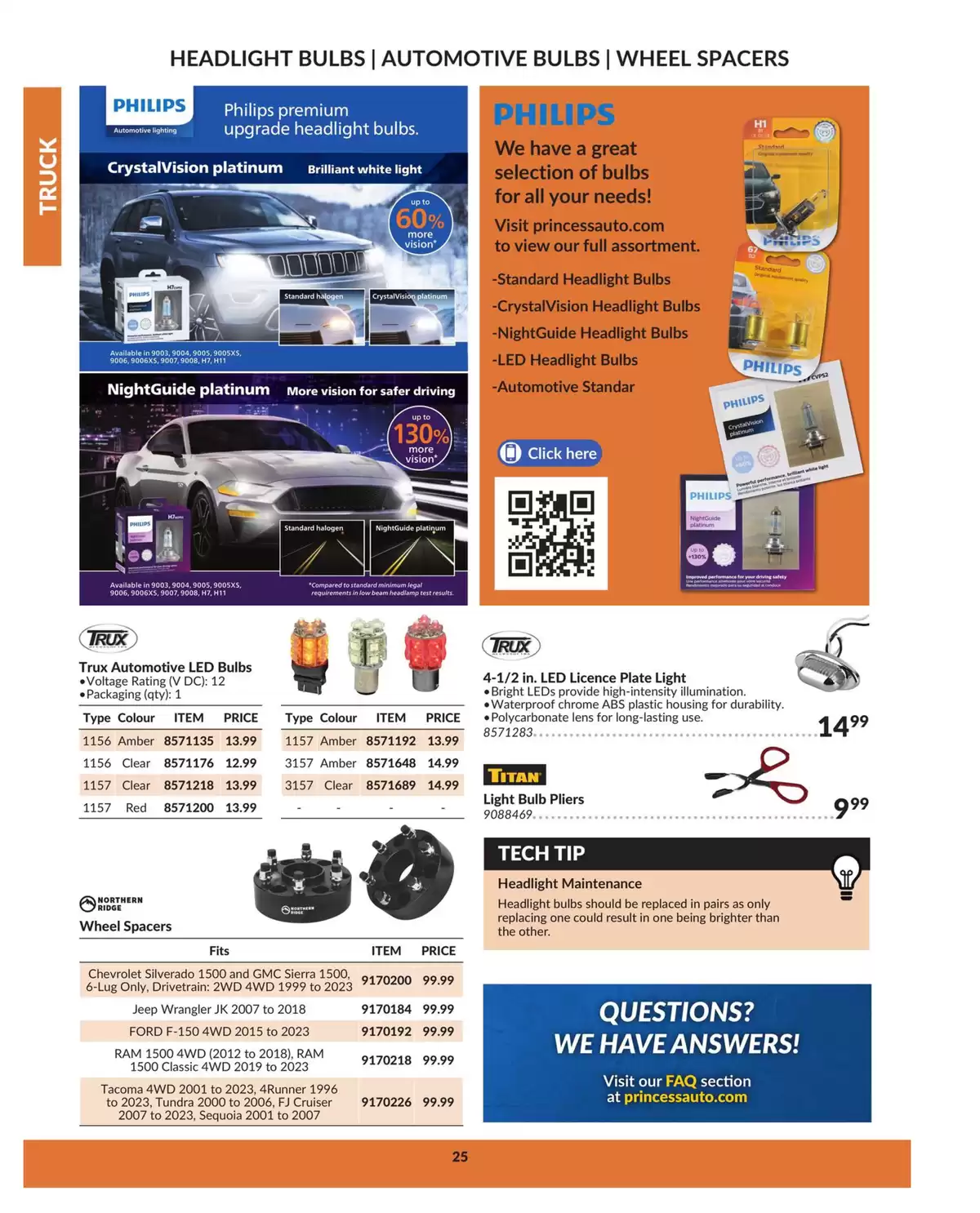 Princess Auto Canada offers from 16 April 2025 to 16 April 2026 TRUCK DEALS