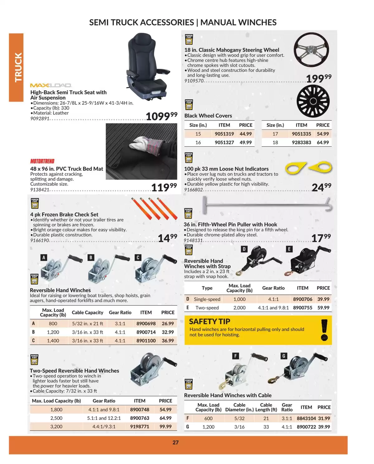 Princess Auto Canada offers from 16 April 2025 to 16 April 2026 TRUCK DEALS