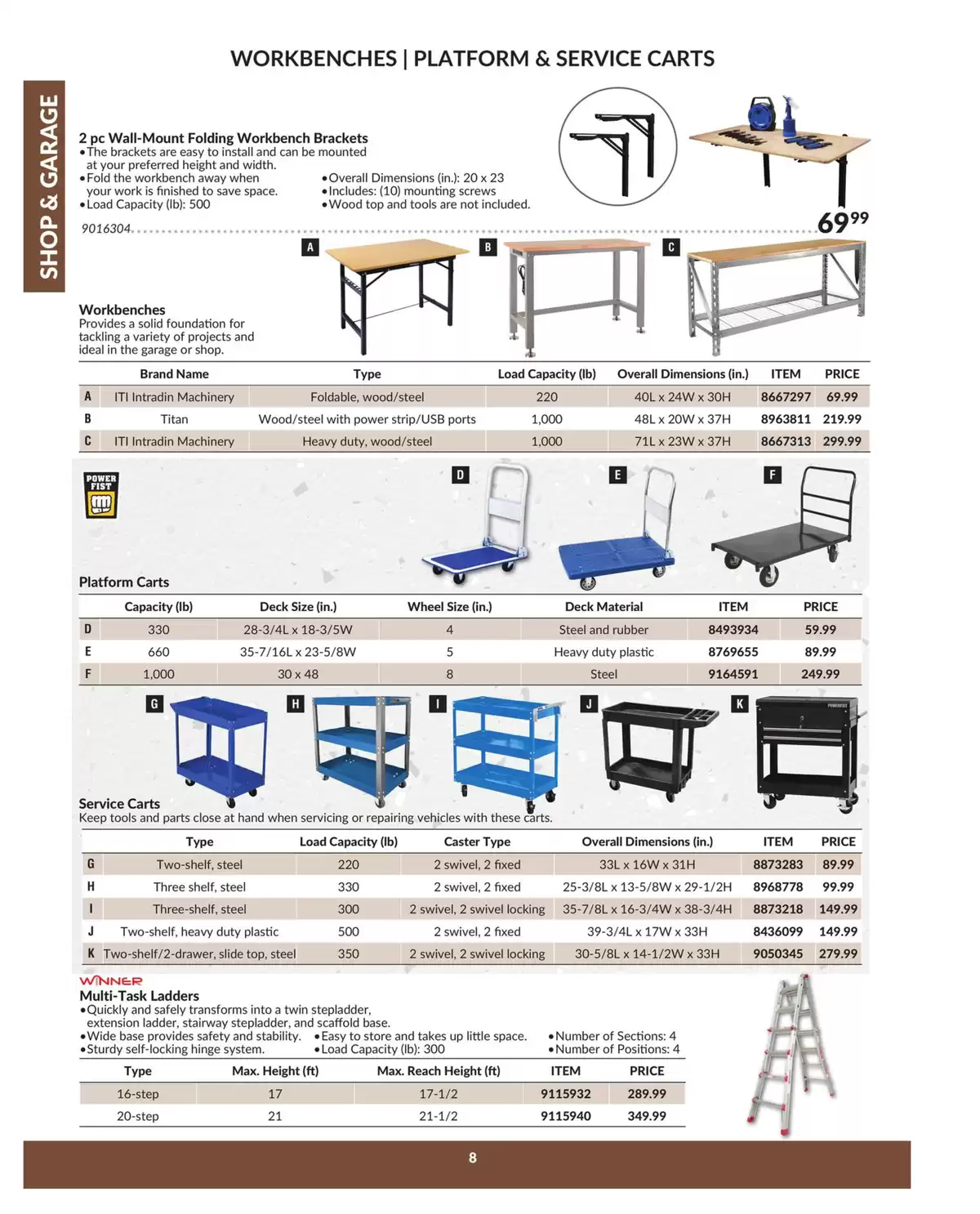 Princess Auto Canada offers from 16 April 2025 to 16 April 2026 SHOP & GARAGE DEALS