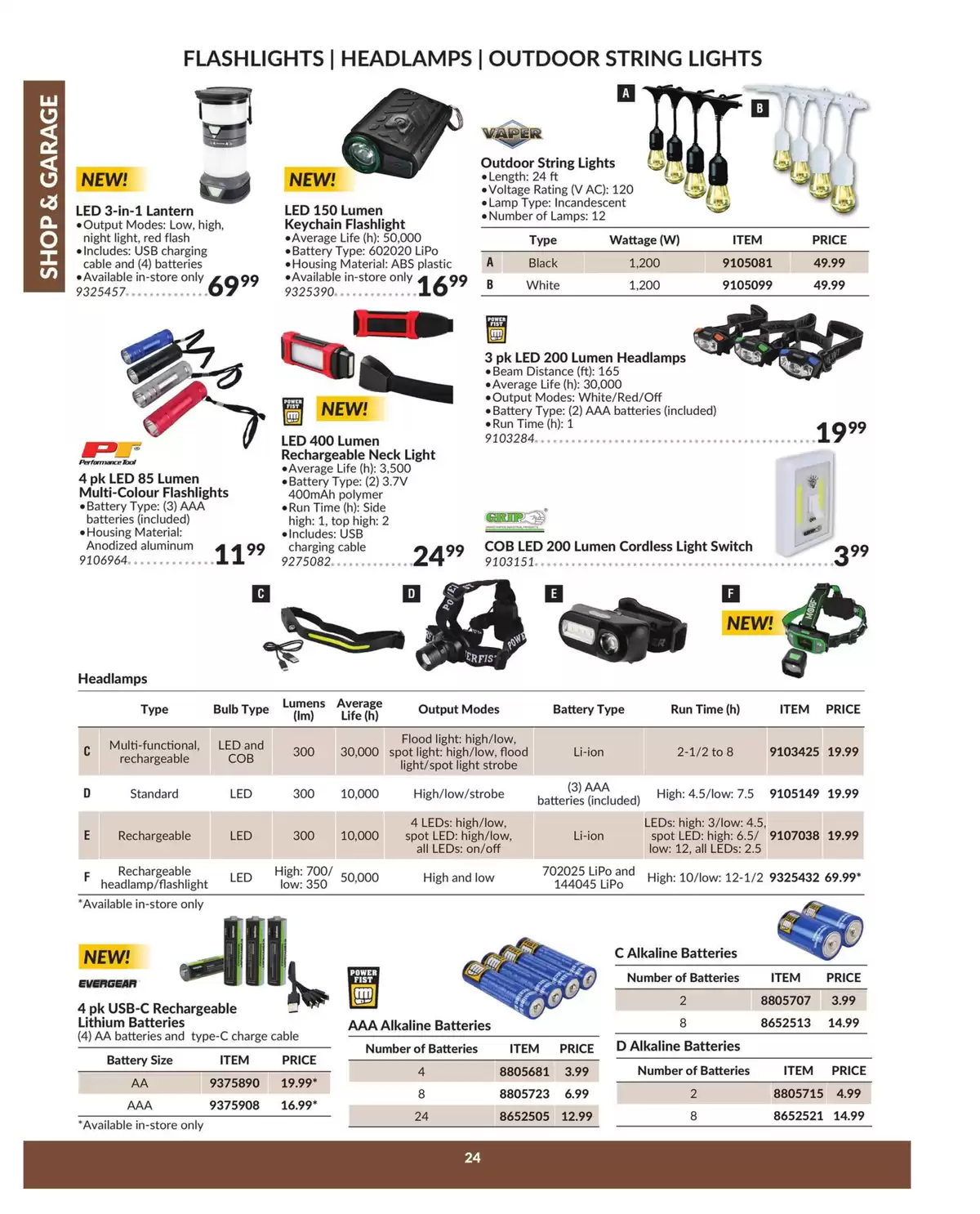 Princess Auto Canada offers from 16 April 2025 to 16 April 2026 SHOP & GARAGE DEALS