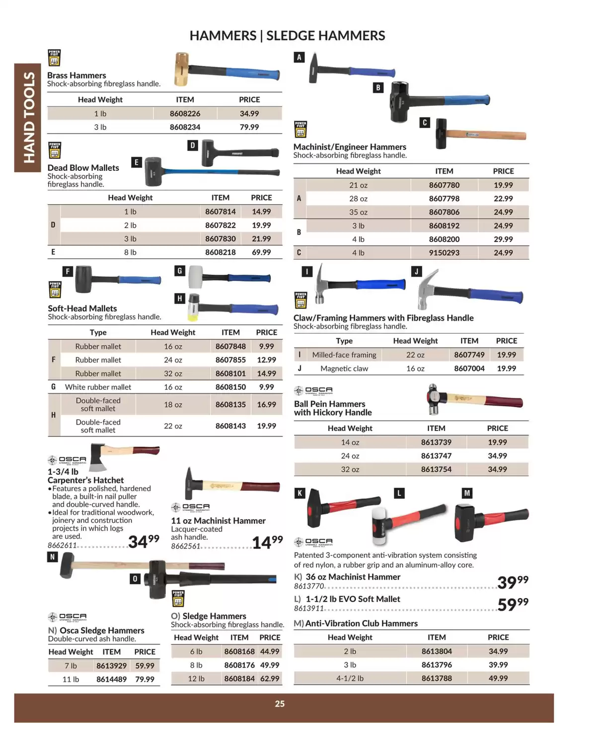 Princess Auto Canada offers from 16 April 2025 to 16 April 2026 HAND TOOLS DEALS