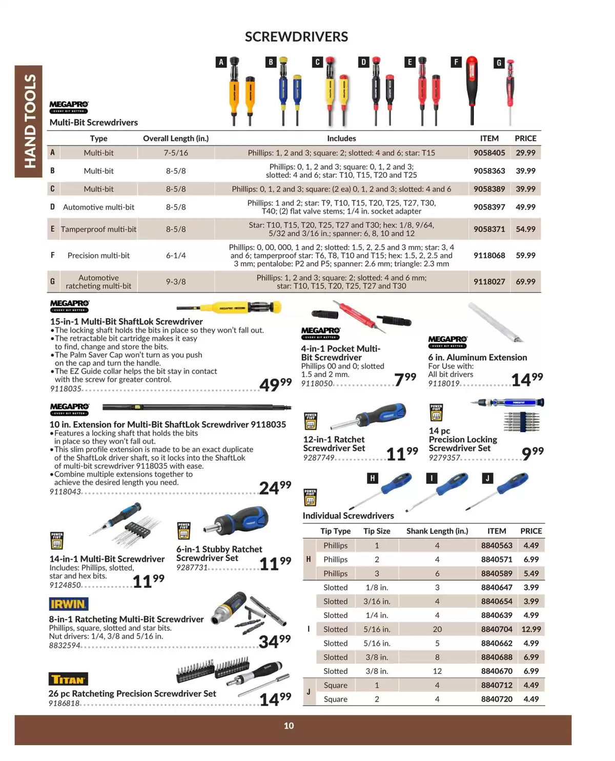 Princess Auto Canada offers from 16 April 2025 to 16 April 2026 HAND TOOLS DEALS