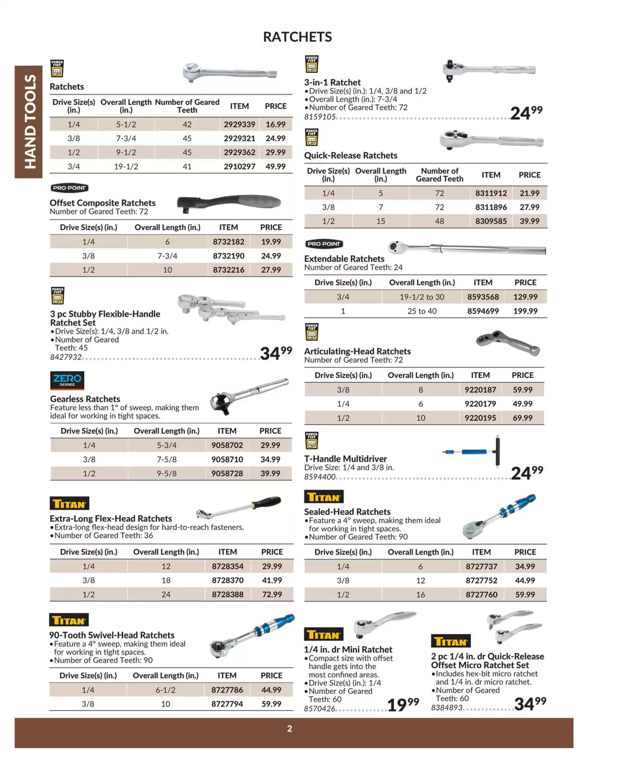 Princess Auto Canada offers from 16 April 2025 to 16 April 2026 HAND TOOLS DEALS