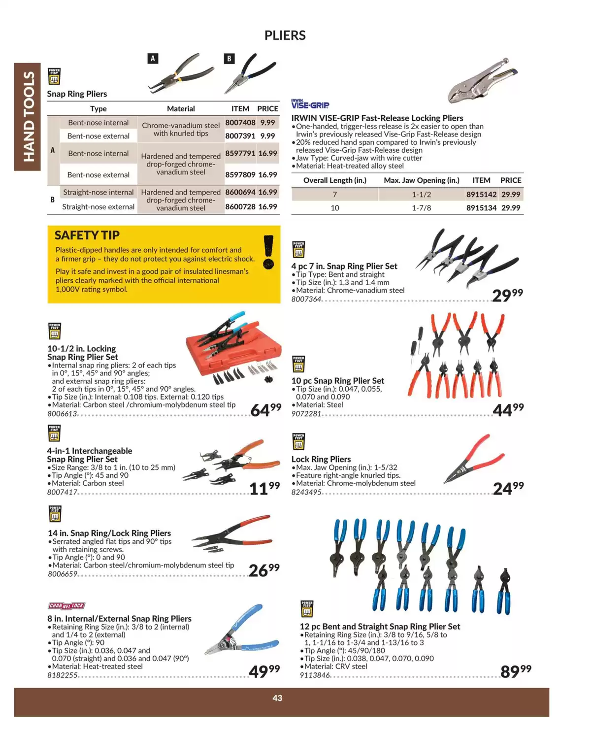 Princess Auto Canada offers from 16 April 2025 to 16 April 2026 HAND TOOLS DEALS