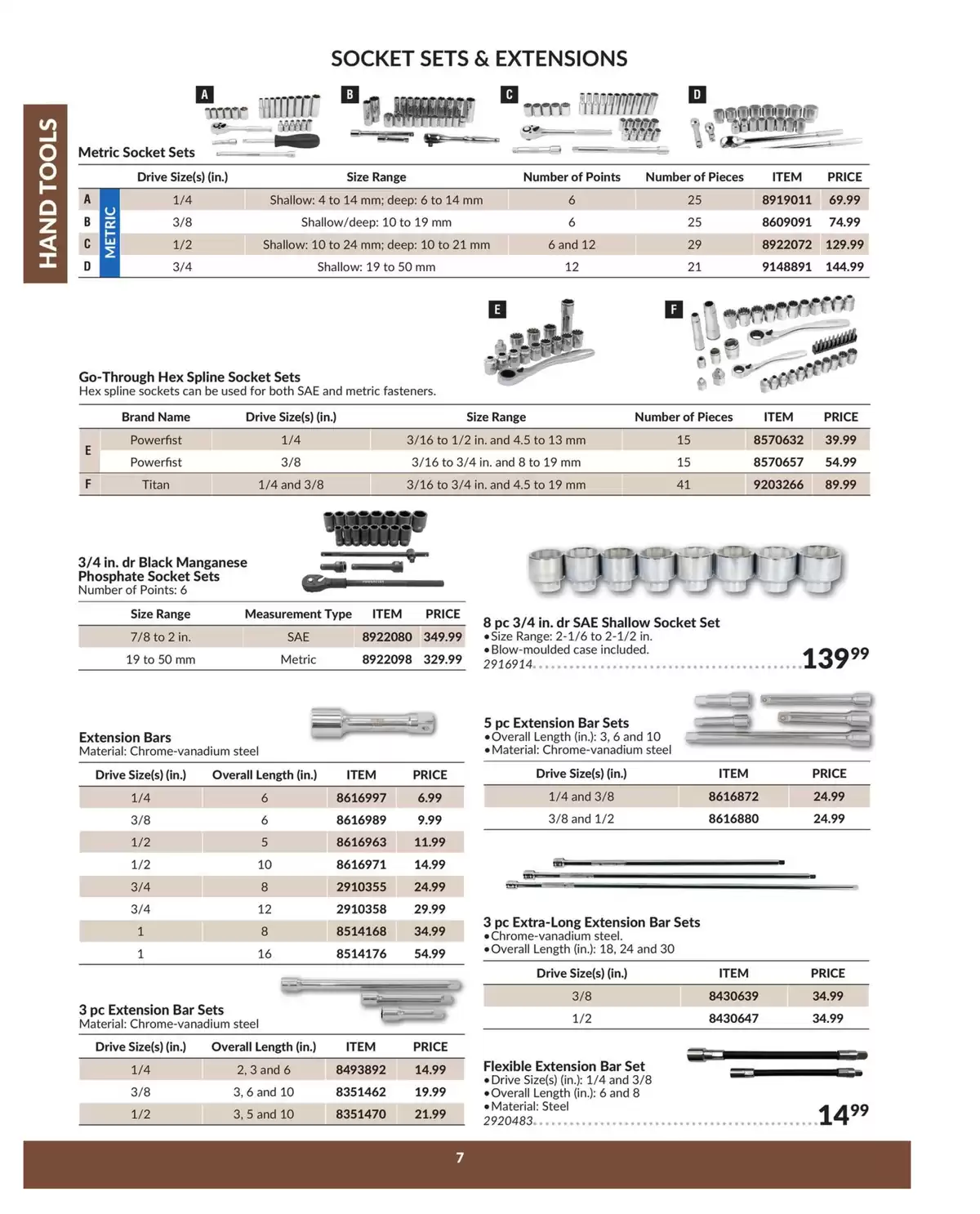 Princess Auto Canada offers from 16 April 2025 to 16 April 2026 HAND TOOLS DEALS