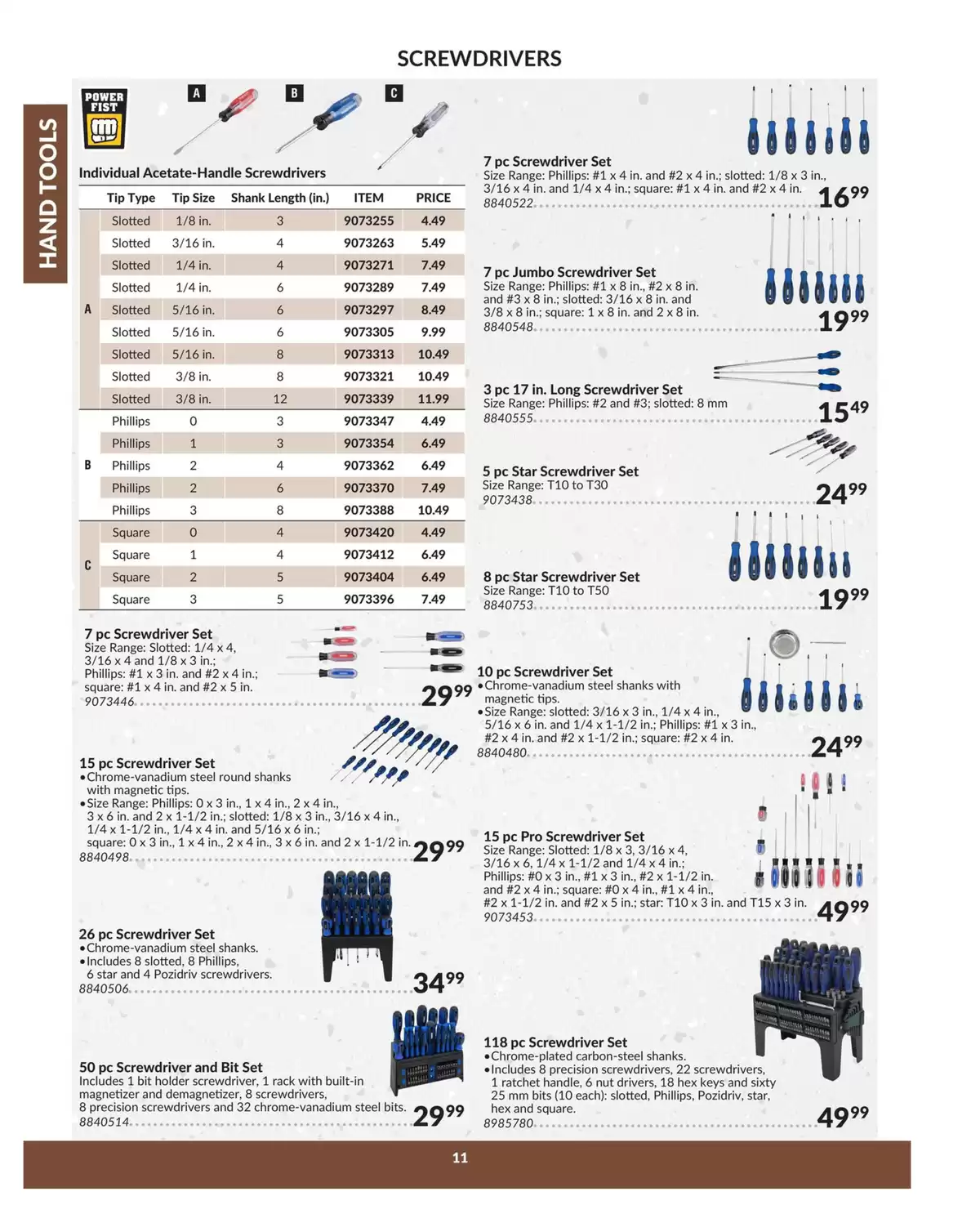 Princess Auto Canada offers from 16 April 2025 to 16 April 2026 HAND TOOLS DEALS
