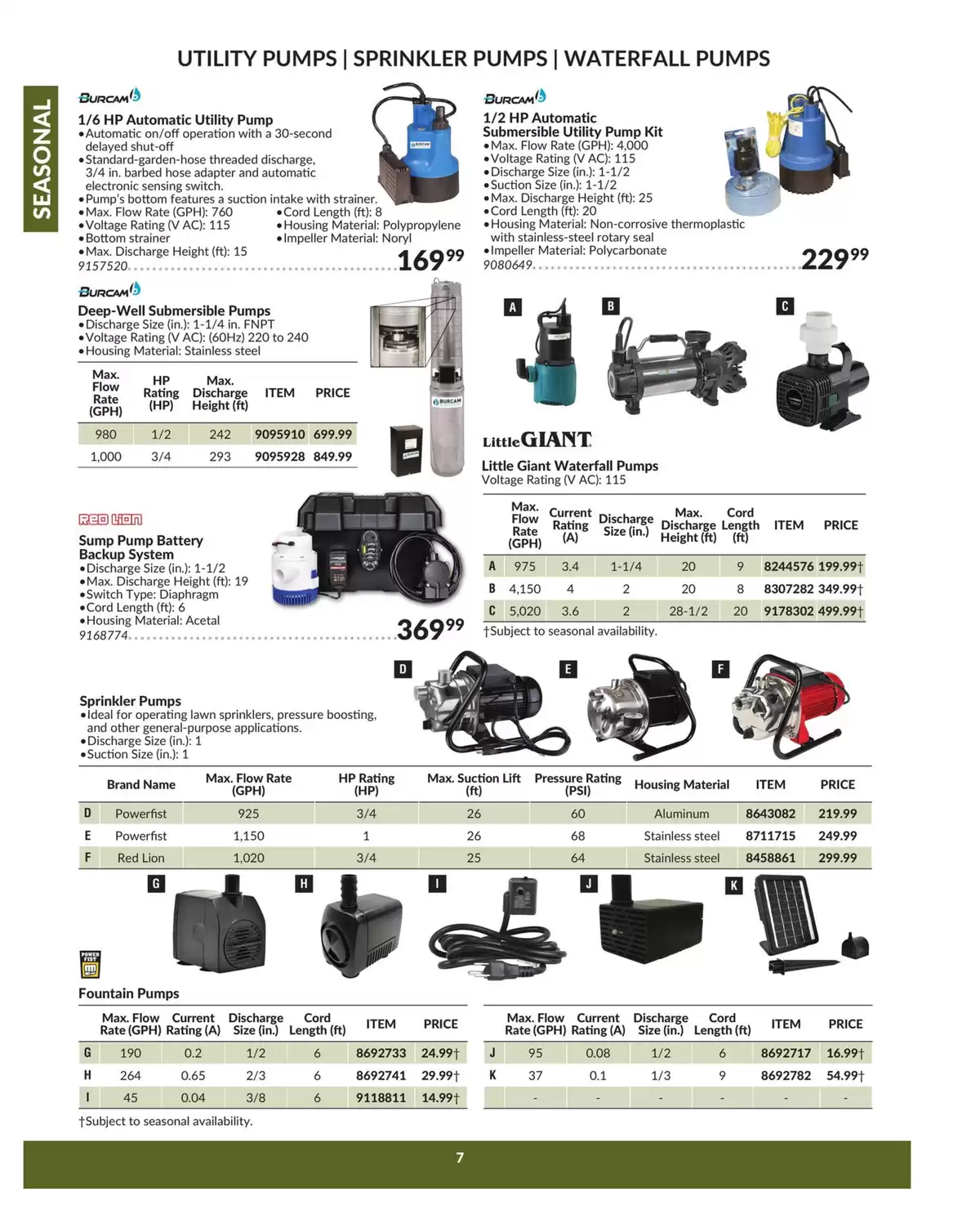 Princess Auto Canada offers from 16 April 2025 to 16 April 2026 SEASONAL DEALS