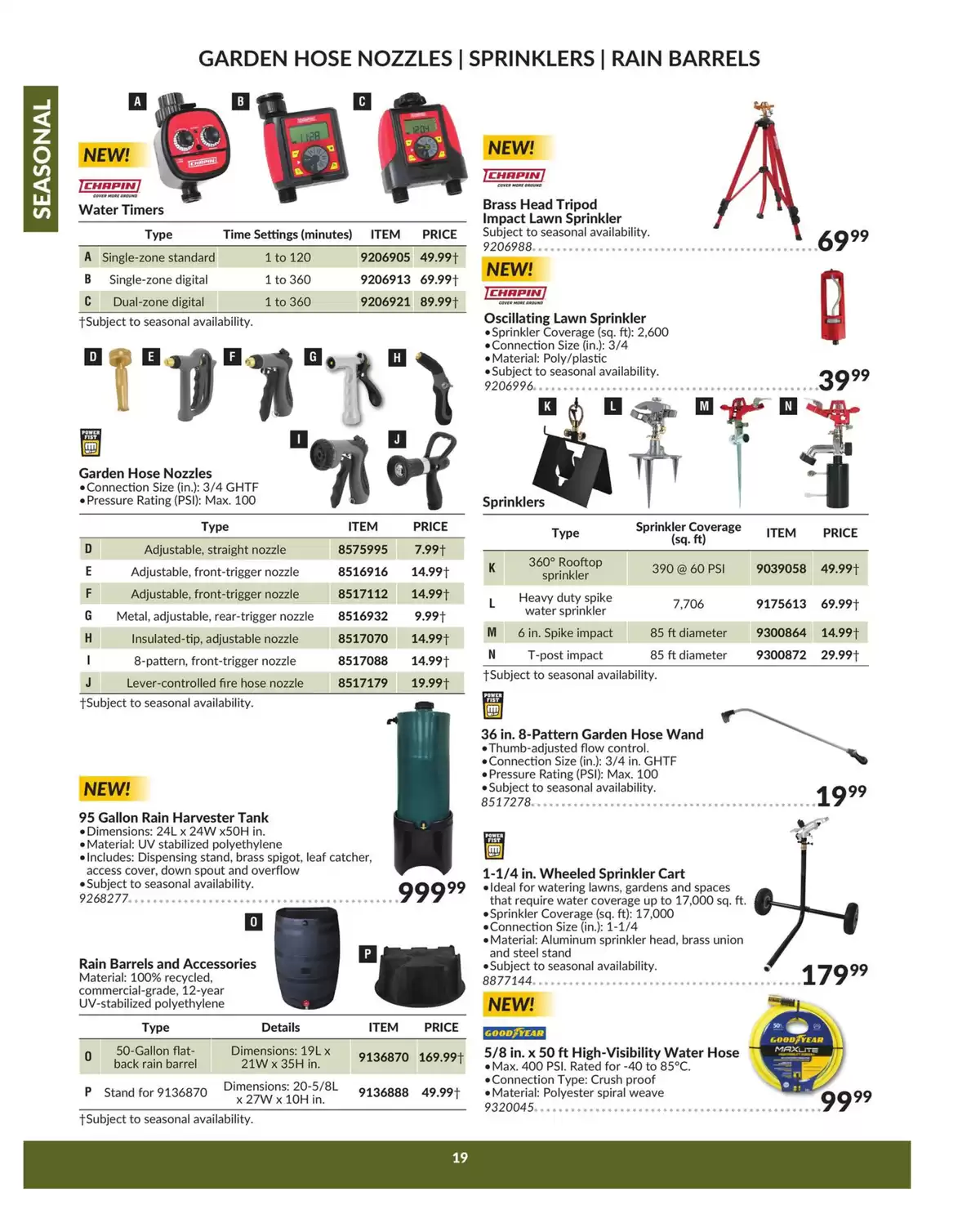 Princess Auto Canada offers from 16 April 2025 to 16 April 2026 SEASONAL DEALS