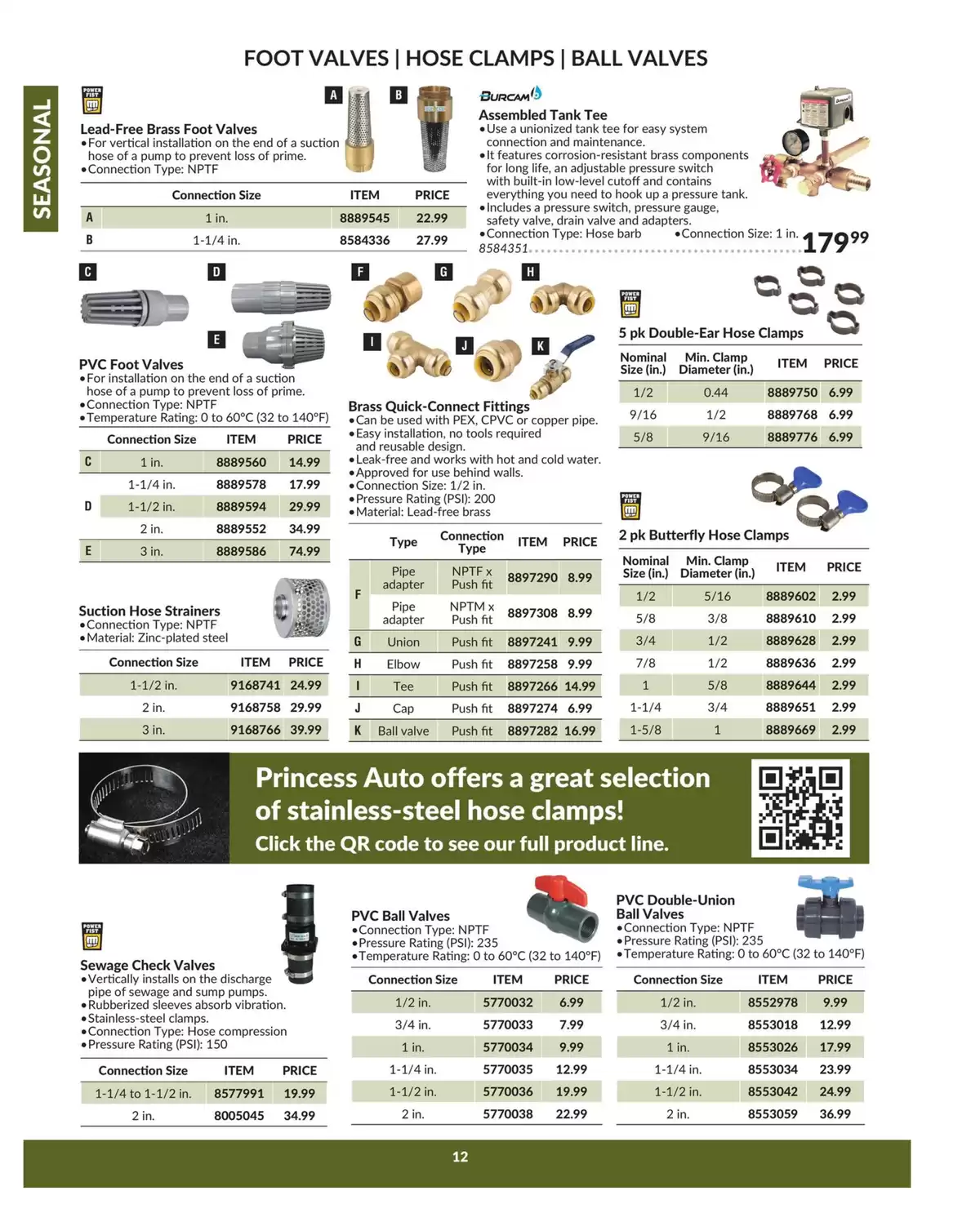 Princess Auto Canada offers from 16 April 2025 to 16 April 2026 SEASONAL DEALS