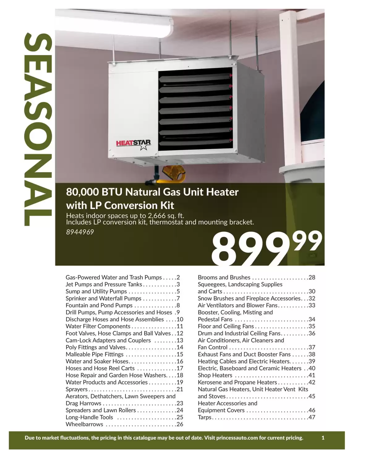 Princess Auto Canada offers from 16 April 2025 to 16 April 2026 SEASONAL DEALS