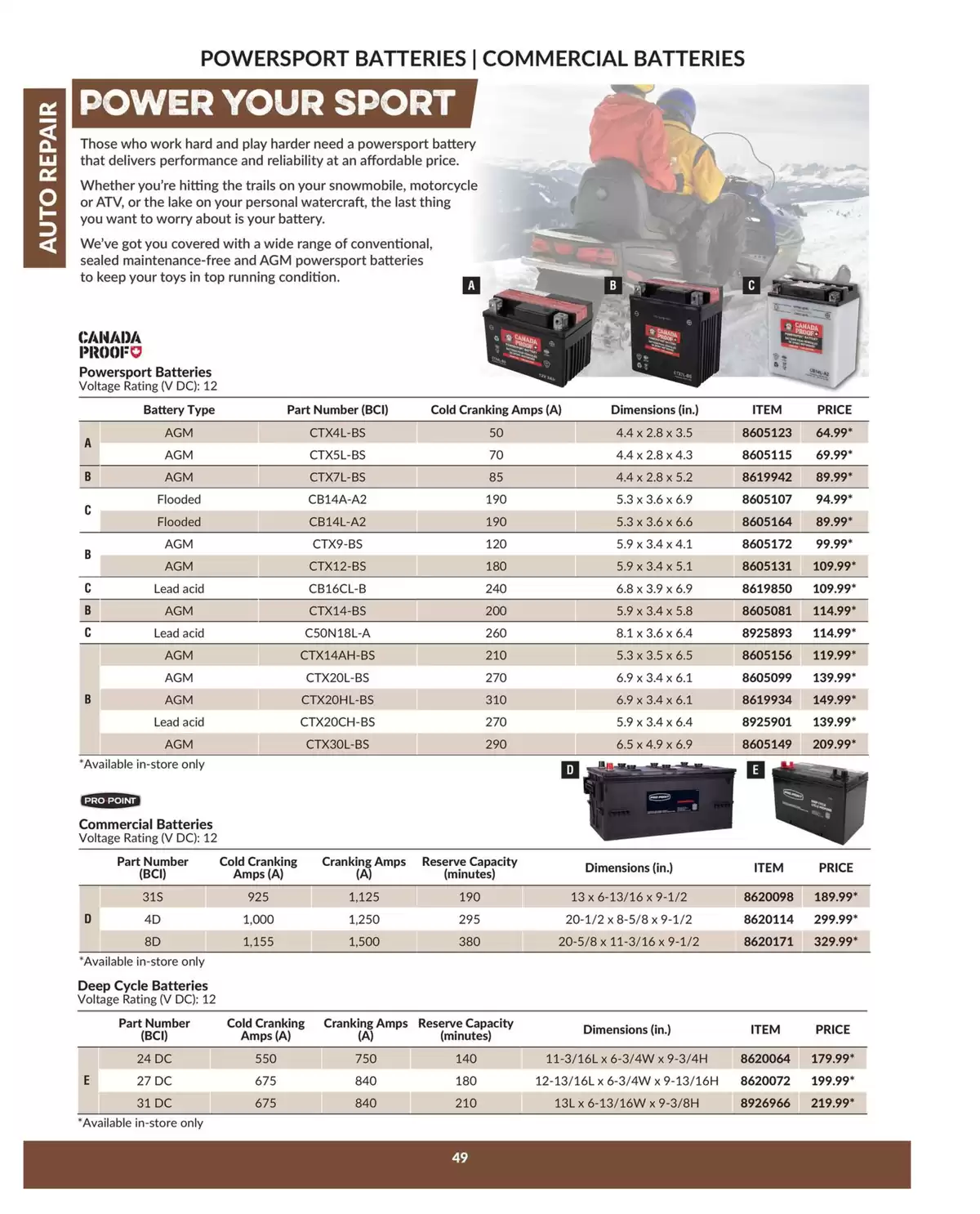 Princess Auto Canada offers from 16 April 2025 to 16 April 2026 AUTO REPAIR DEALS