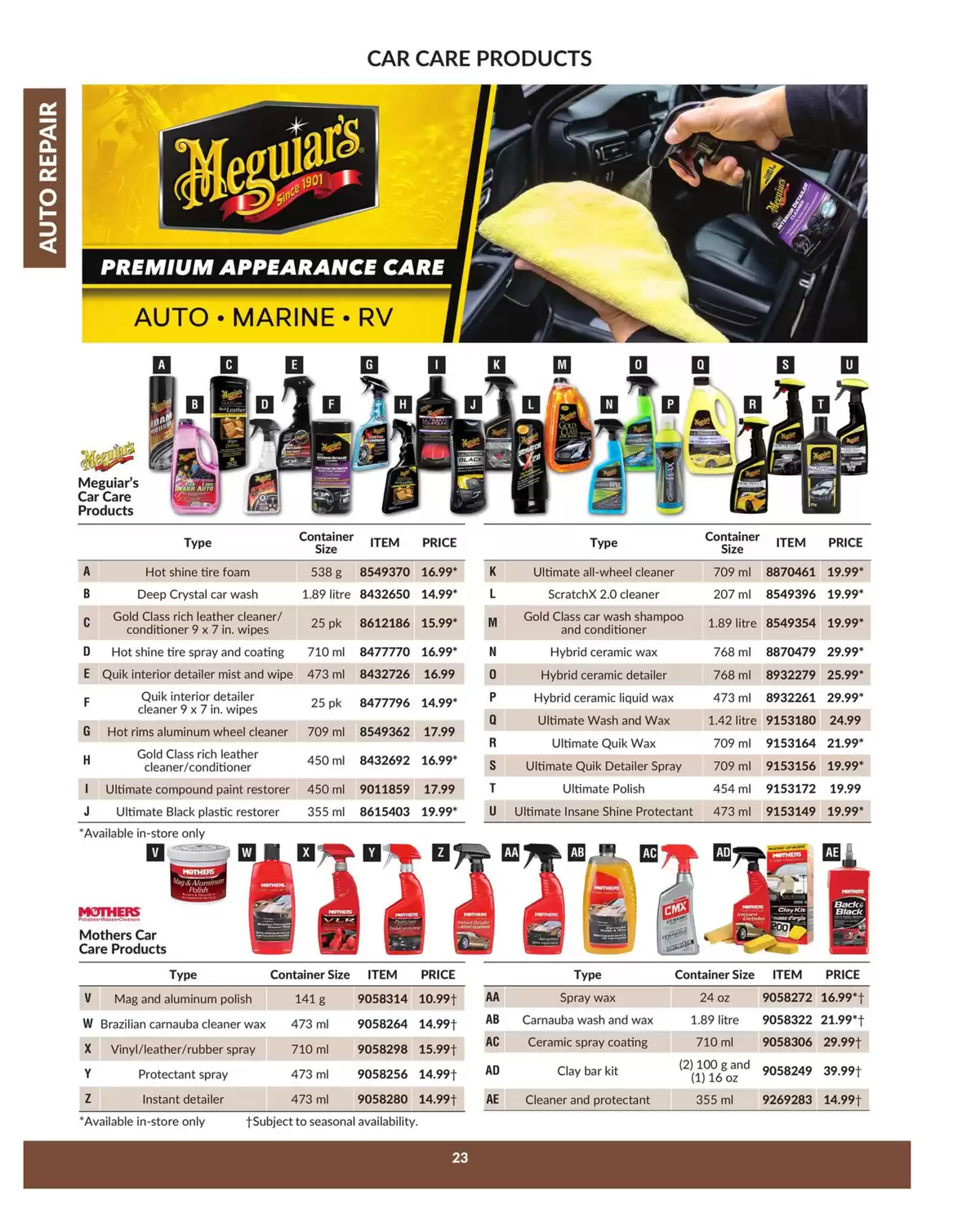 Princess Auto Canada offers from 16 April 2025 to 16 April 2026 AUTO REPAIR DEALS