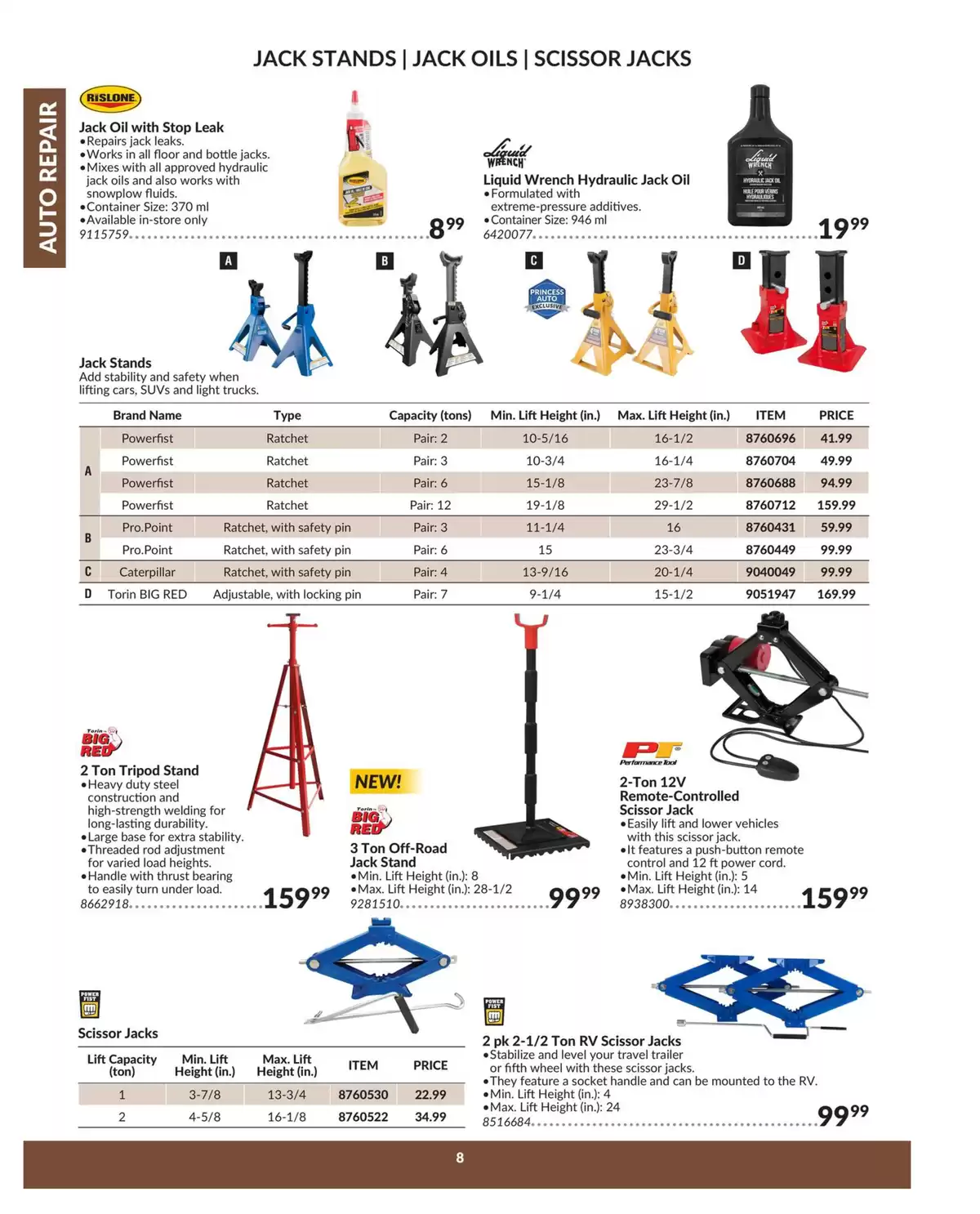 Princess Auto Canada offers from 16 April 2025 to 16 April 2026 AUTO REPAIR DEALS