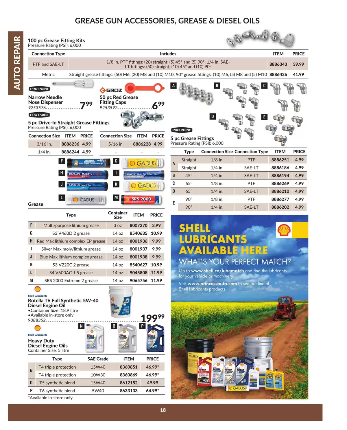 Princess Auto Canada offers from 16 April 2025 to 16 April 2026 AUTO REPAIR DEALS